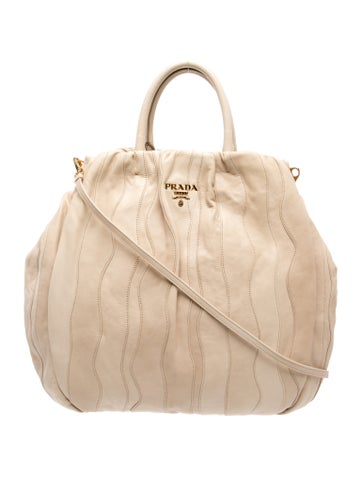 Leather Nappa Waves Bag