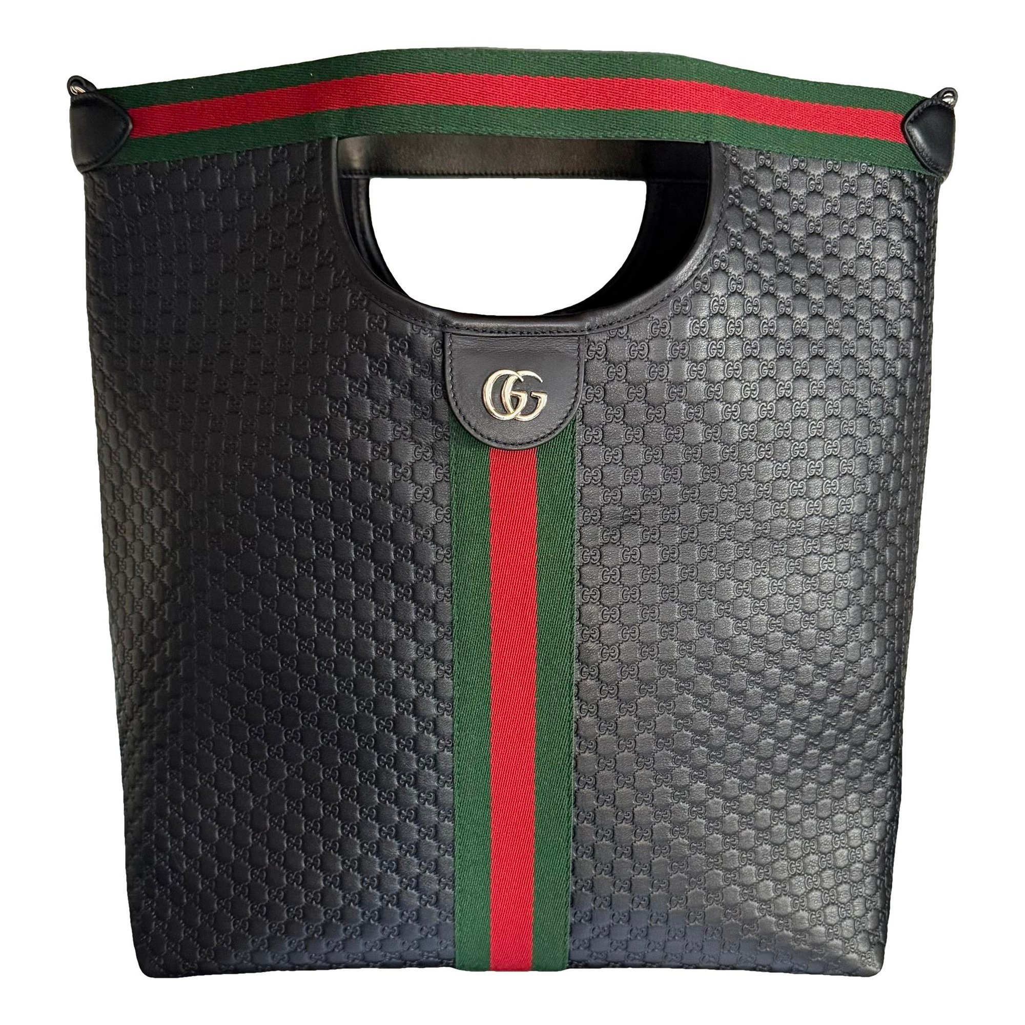 Gucci Giglio leather tote