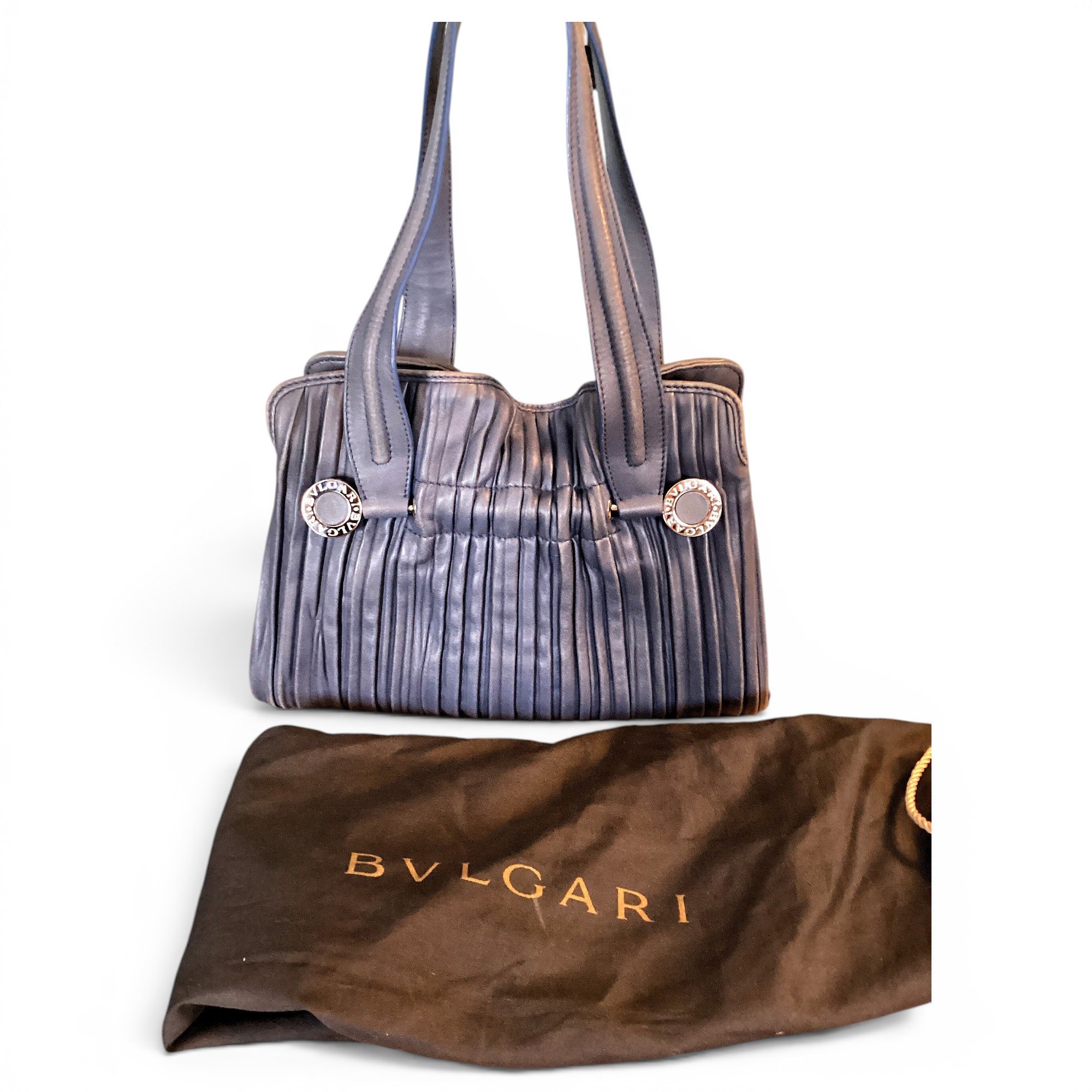 Leather handbag