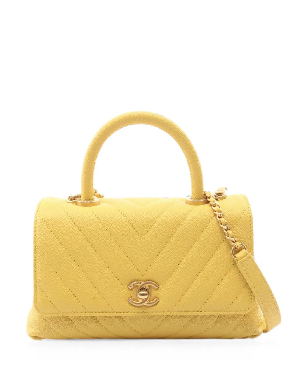 2019 Coco Handle V-stitch tote bag