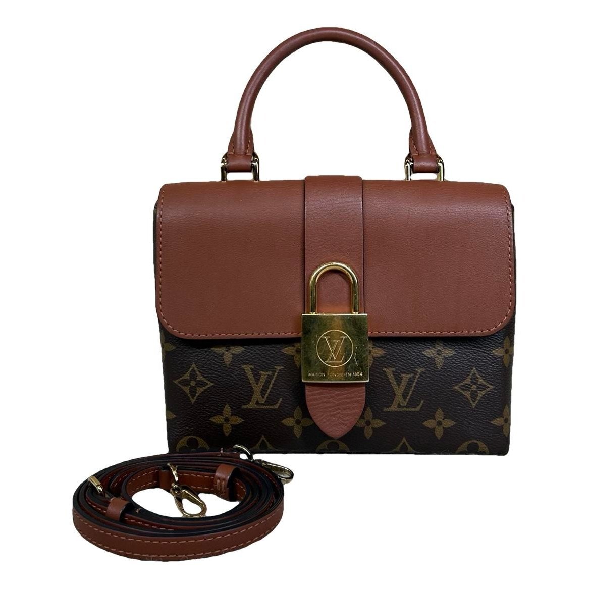 Louis Vuitton Locky BB leather handbag