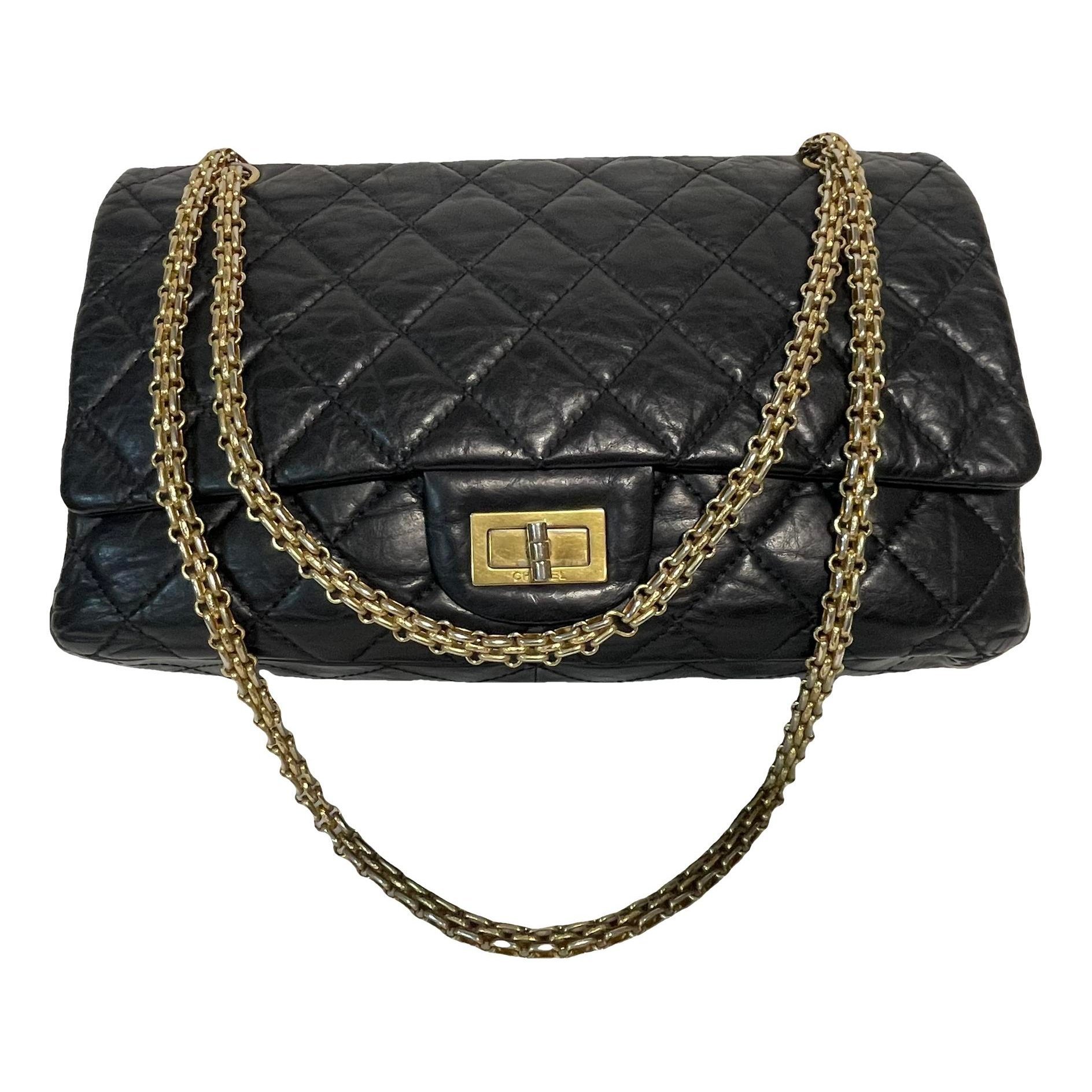 2.55 leather handbag