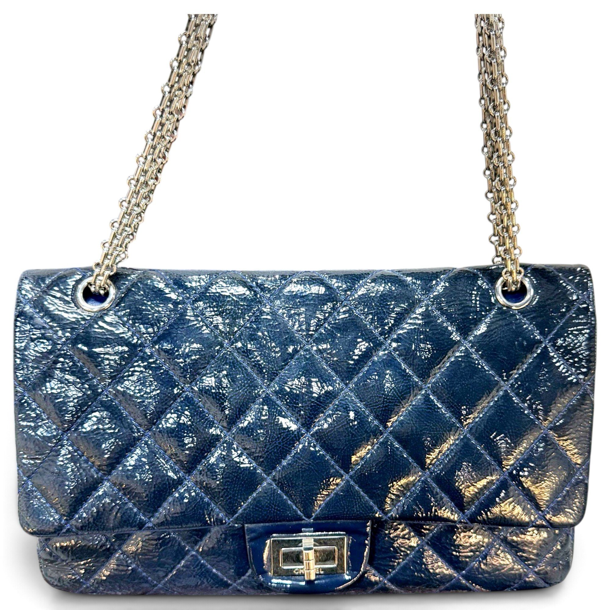 2.55 patent leather crossbody bag