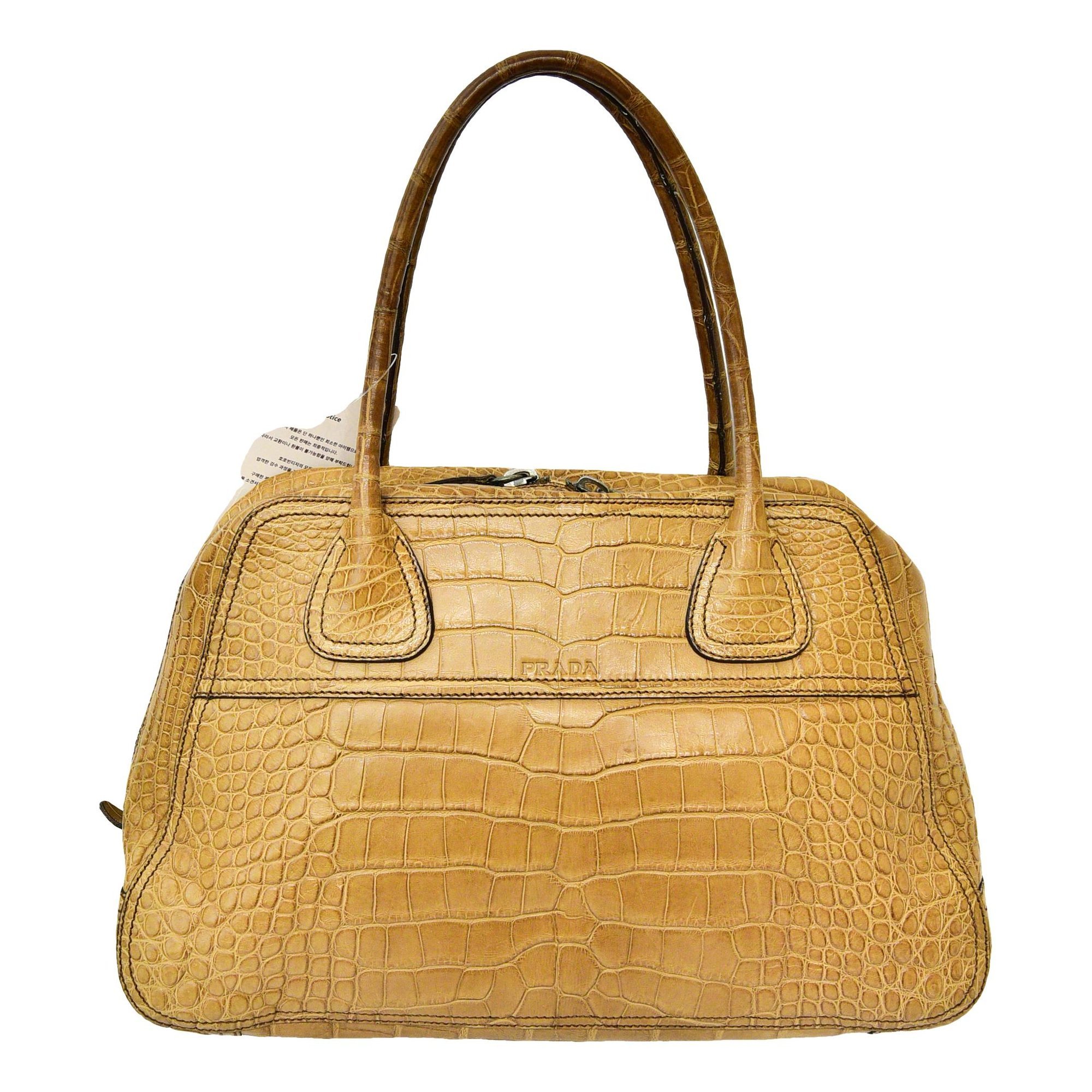 Leather handbag
