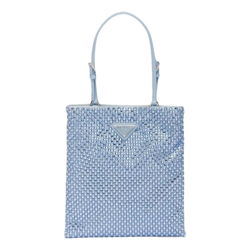 Silk clutch bag