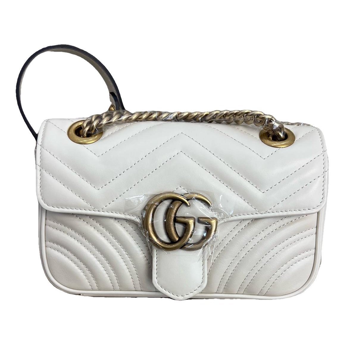 GG Marmont Flap leather handbag