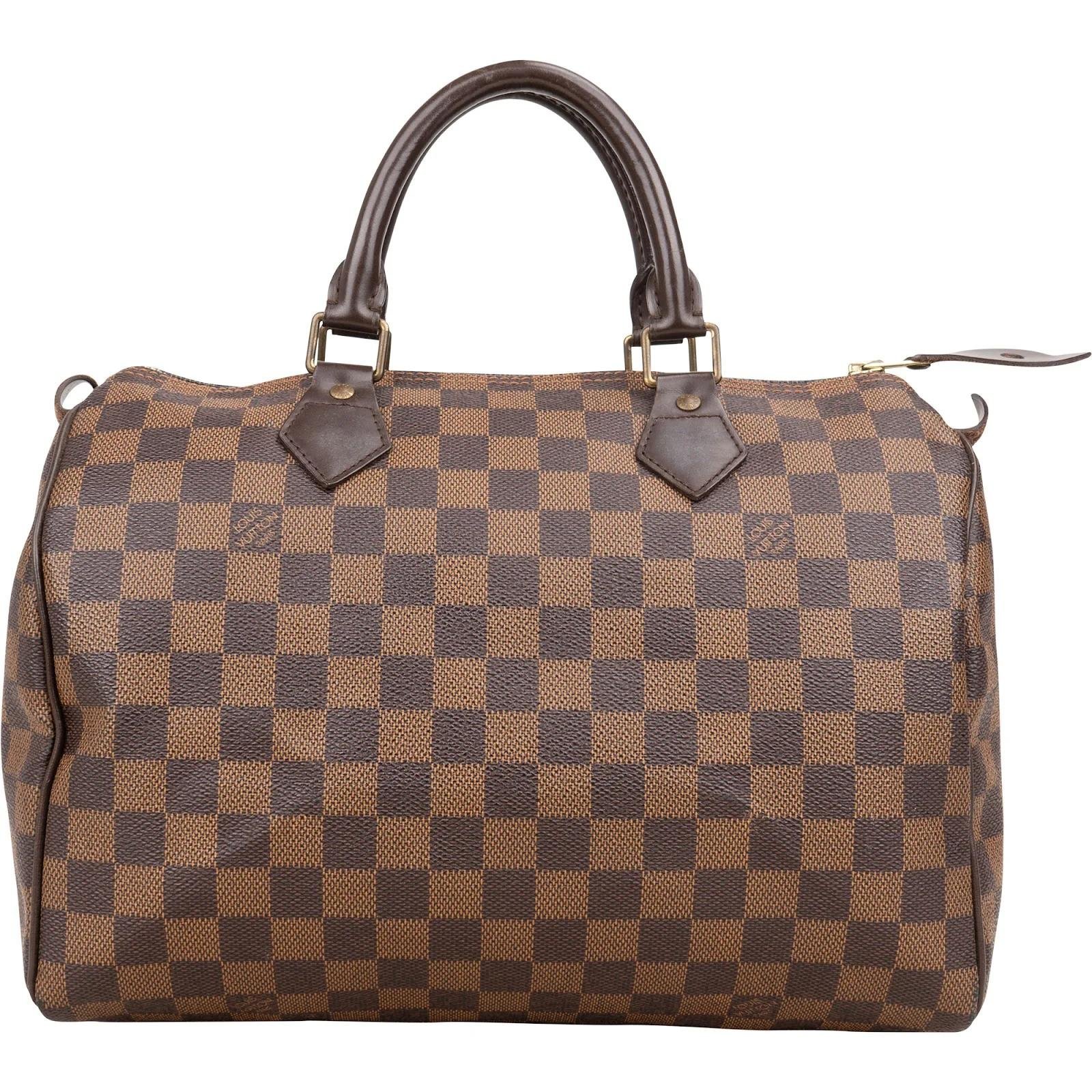Speedy leather handbag
