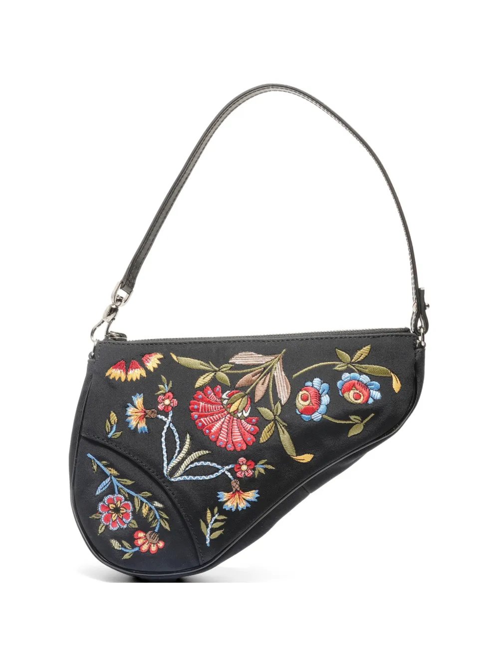 2002 Saddle embroidered shoulder bag