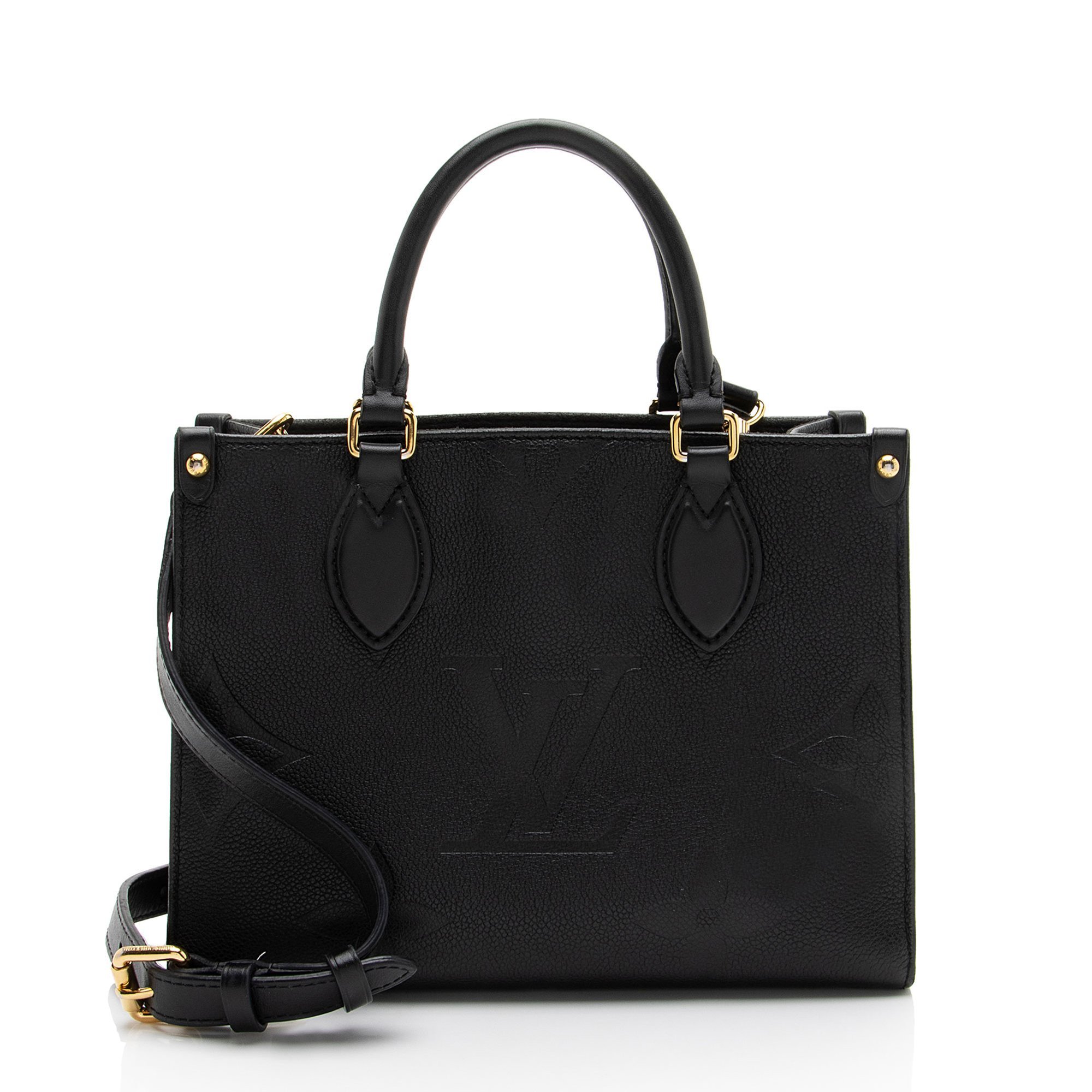 Leather tote