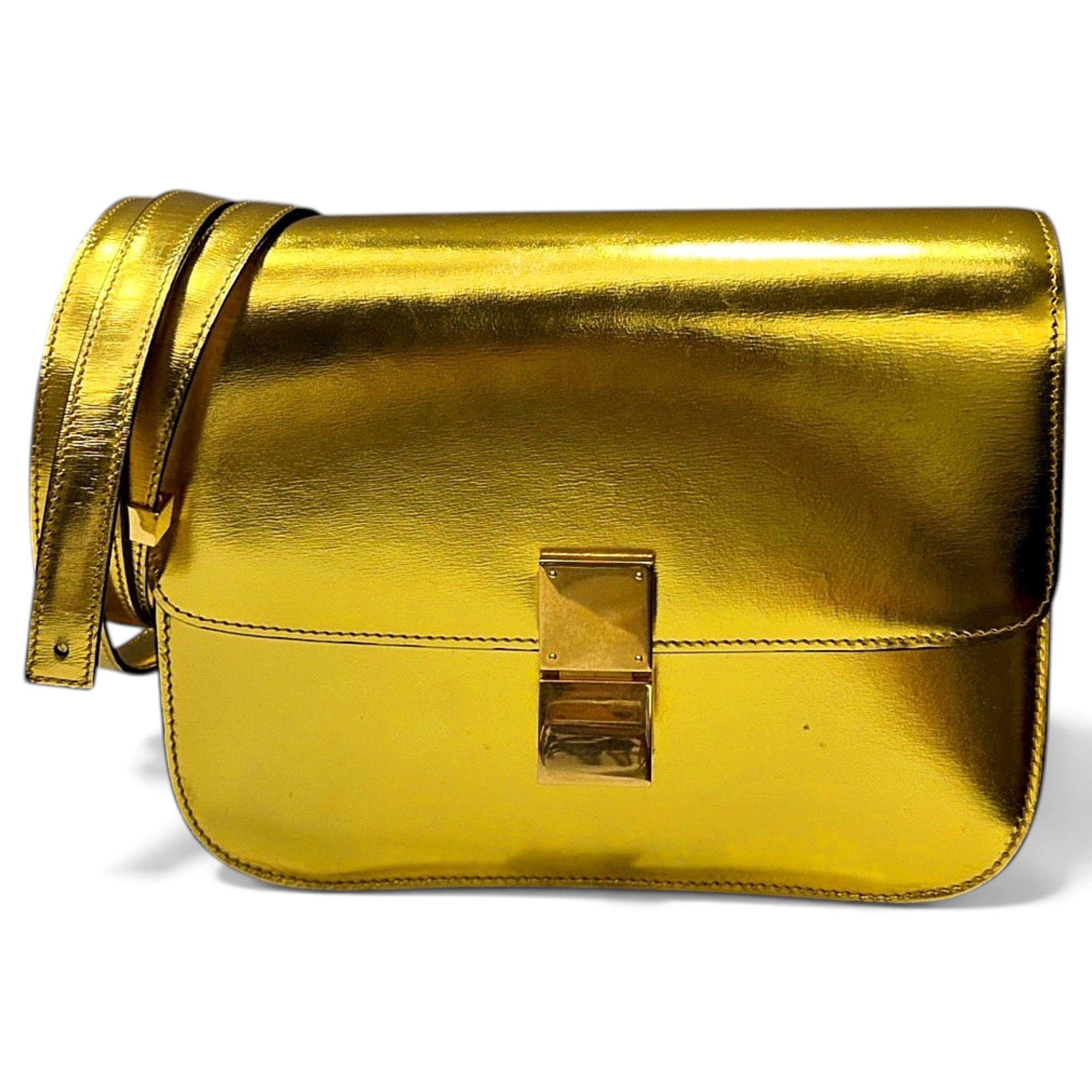 Classic leather handbag