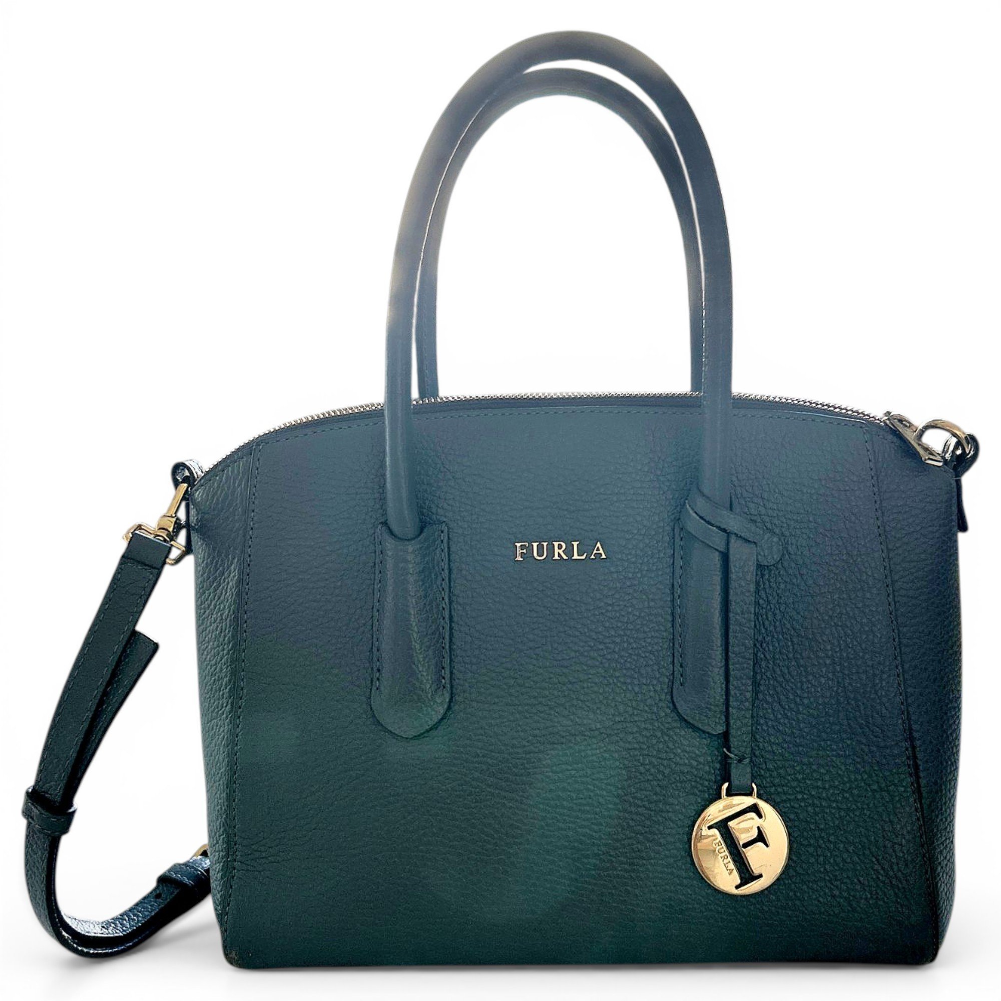 Leather satchel