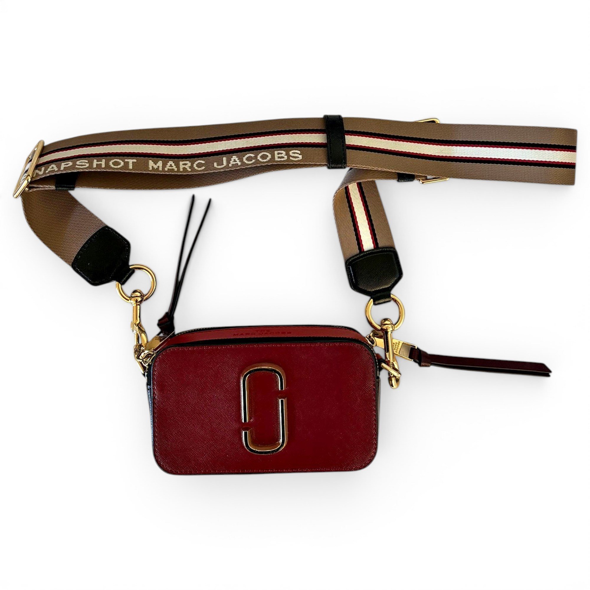 Snapshot leather crossbody bag
