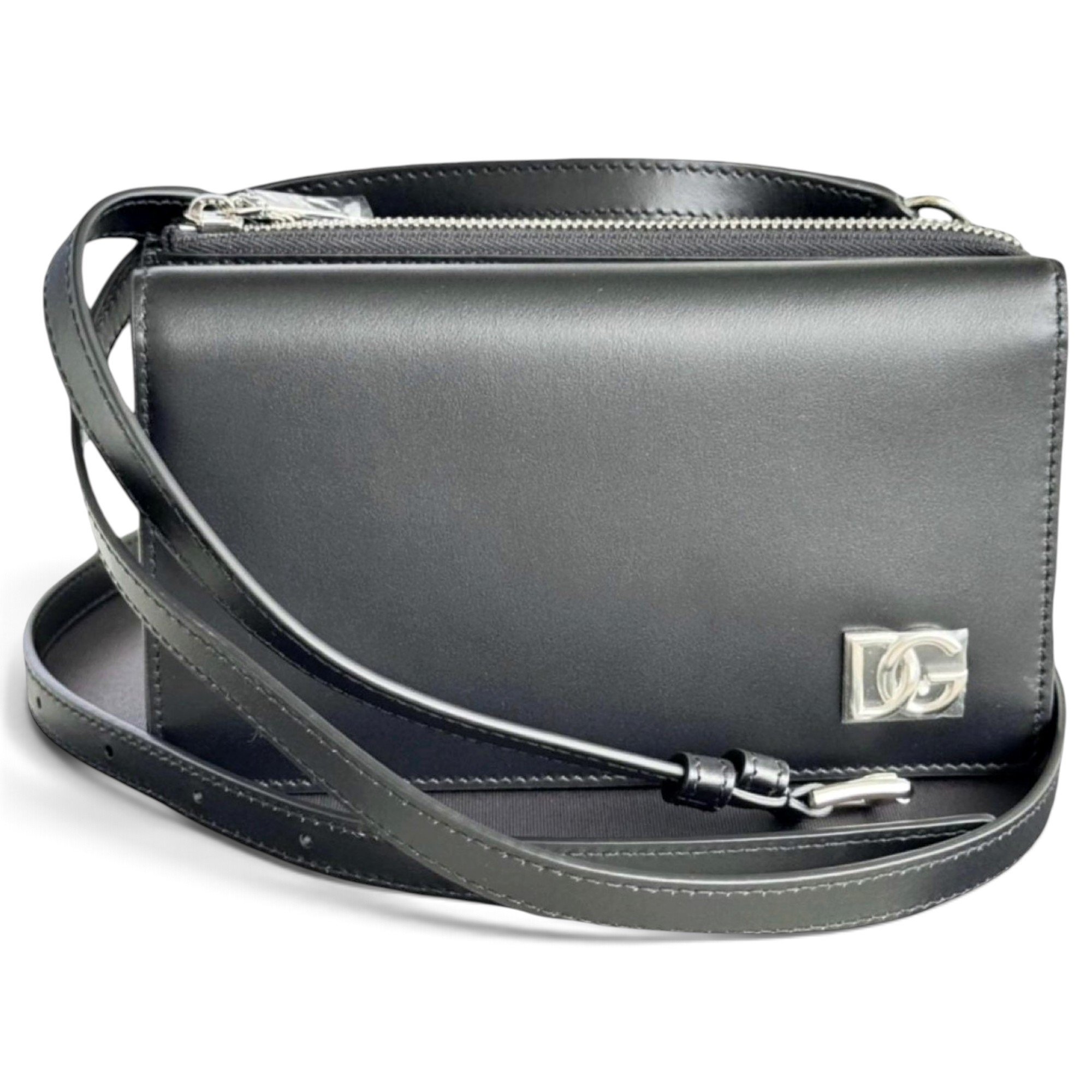 Leather crossbody bag