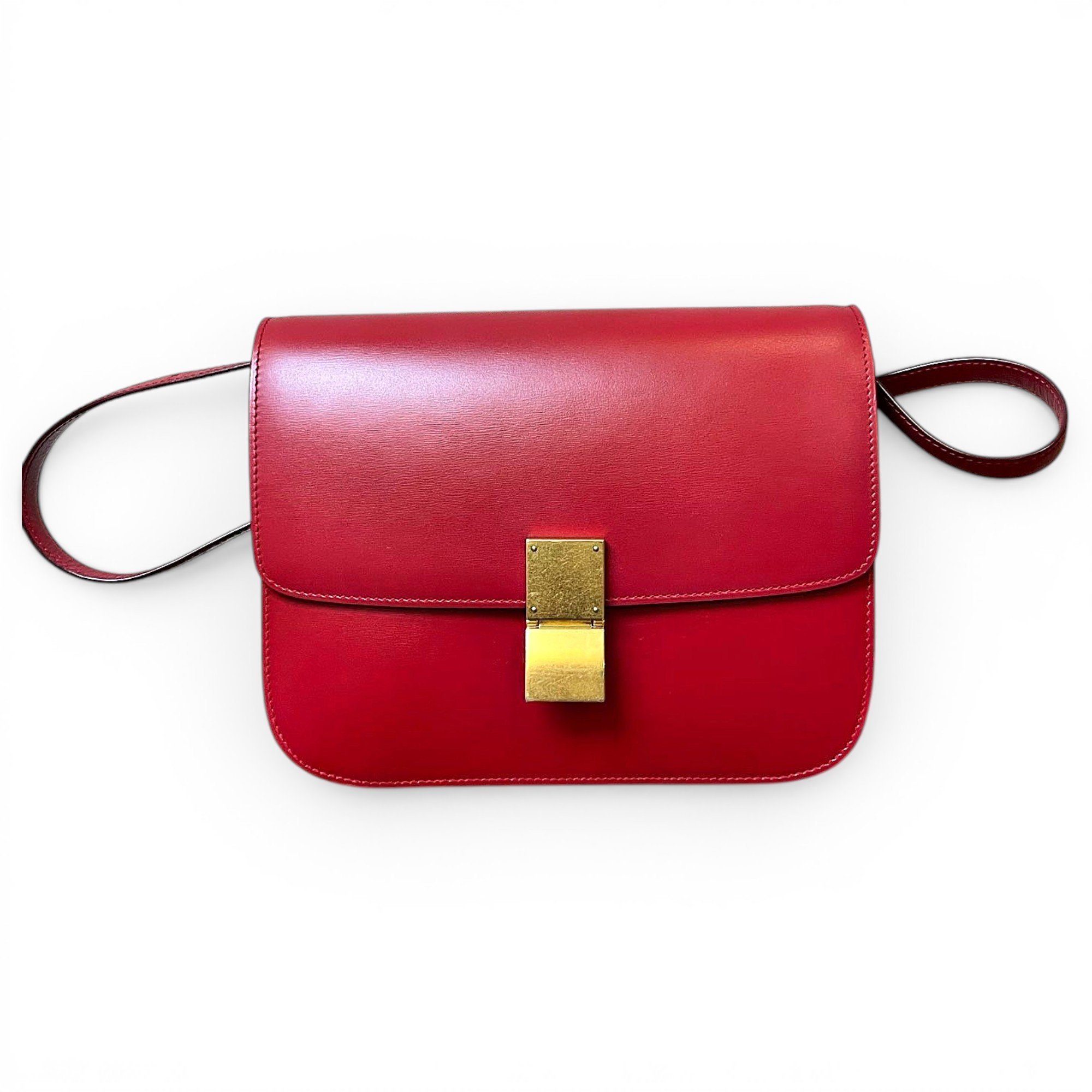 Classic leather handbag