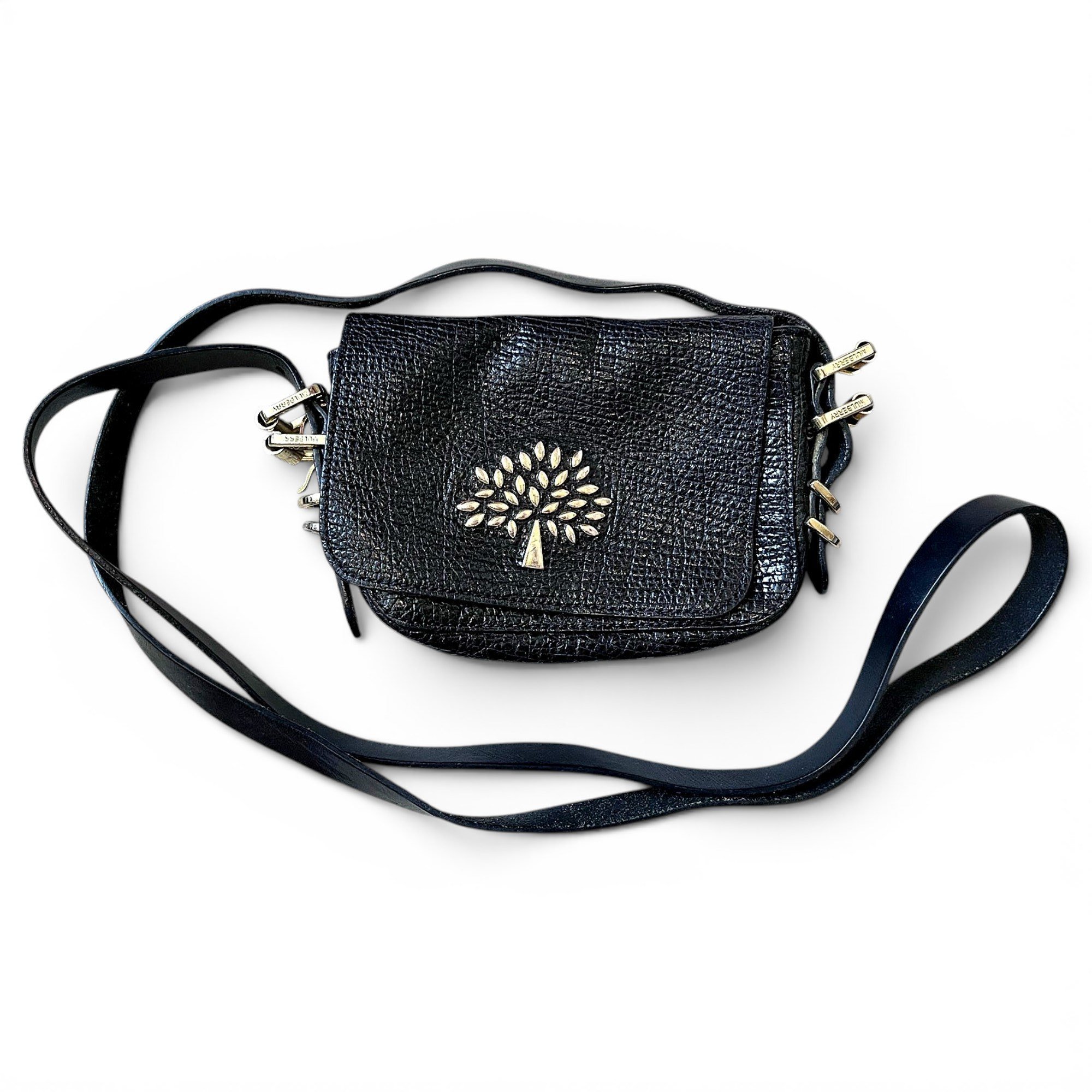 Leather crossbody bag
