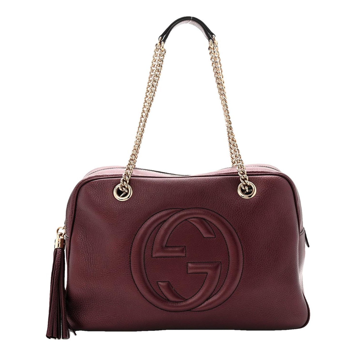 Soho Double Chain leather handbag