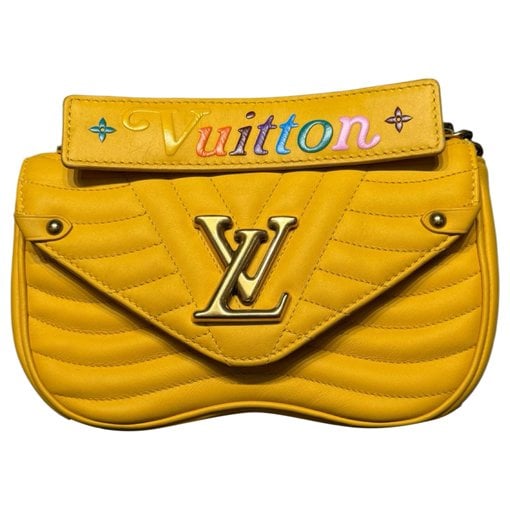 New Wave leather handbag