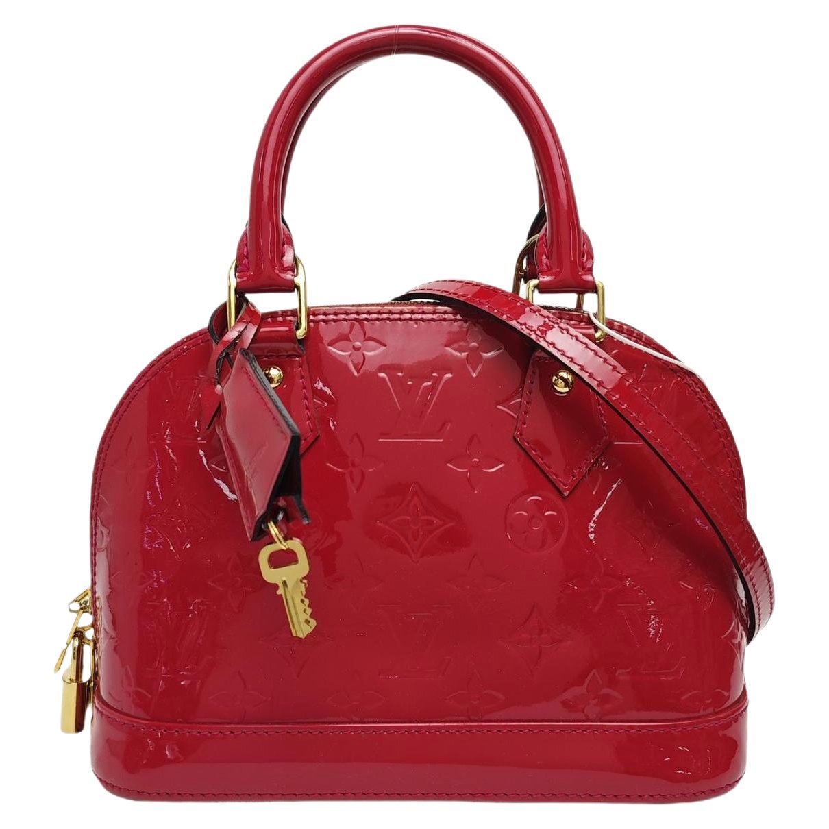 Alma BB patent leather handbag
