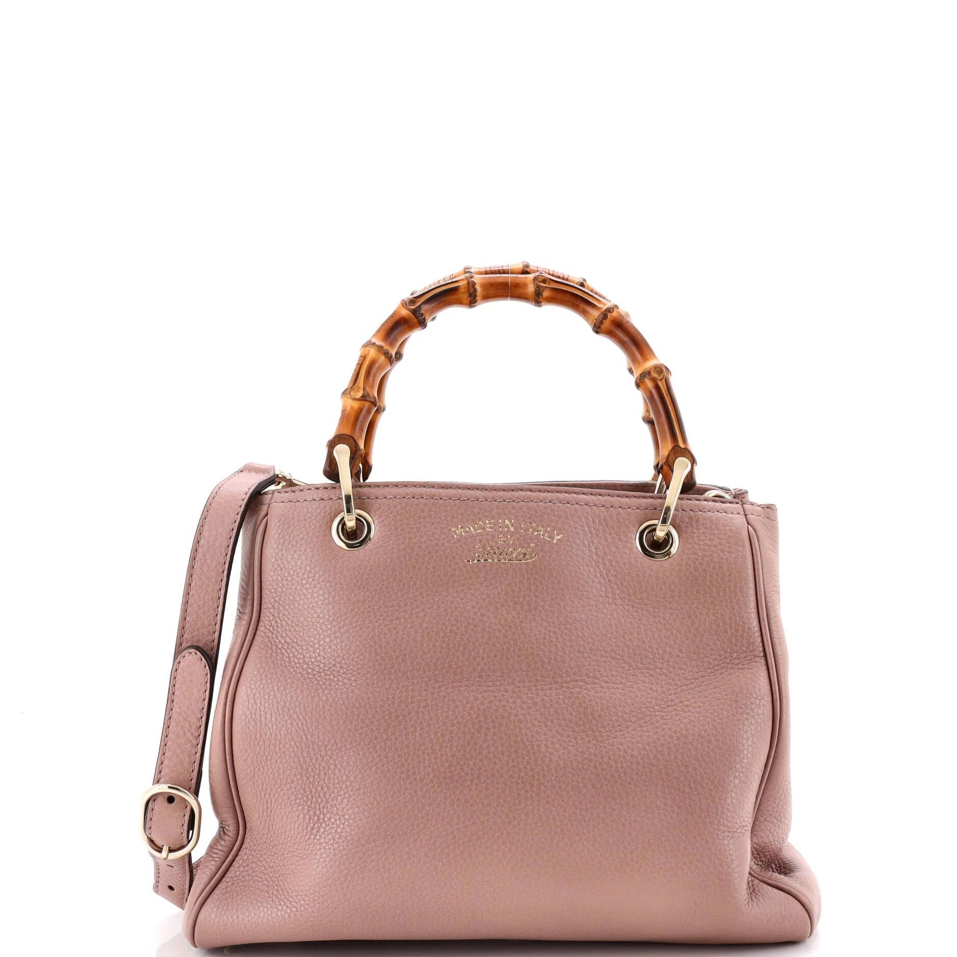 Leather tote