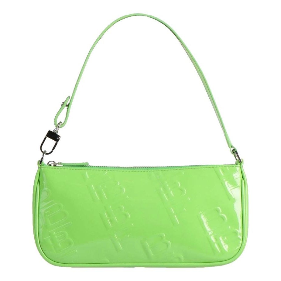 Patent leather handbag