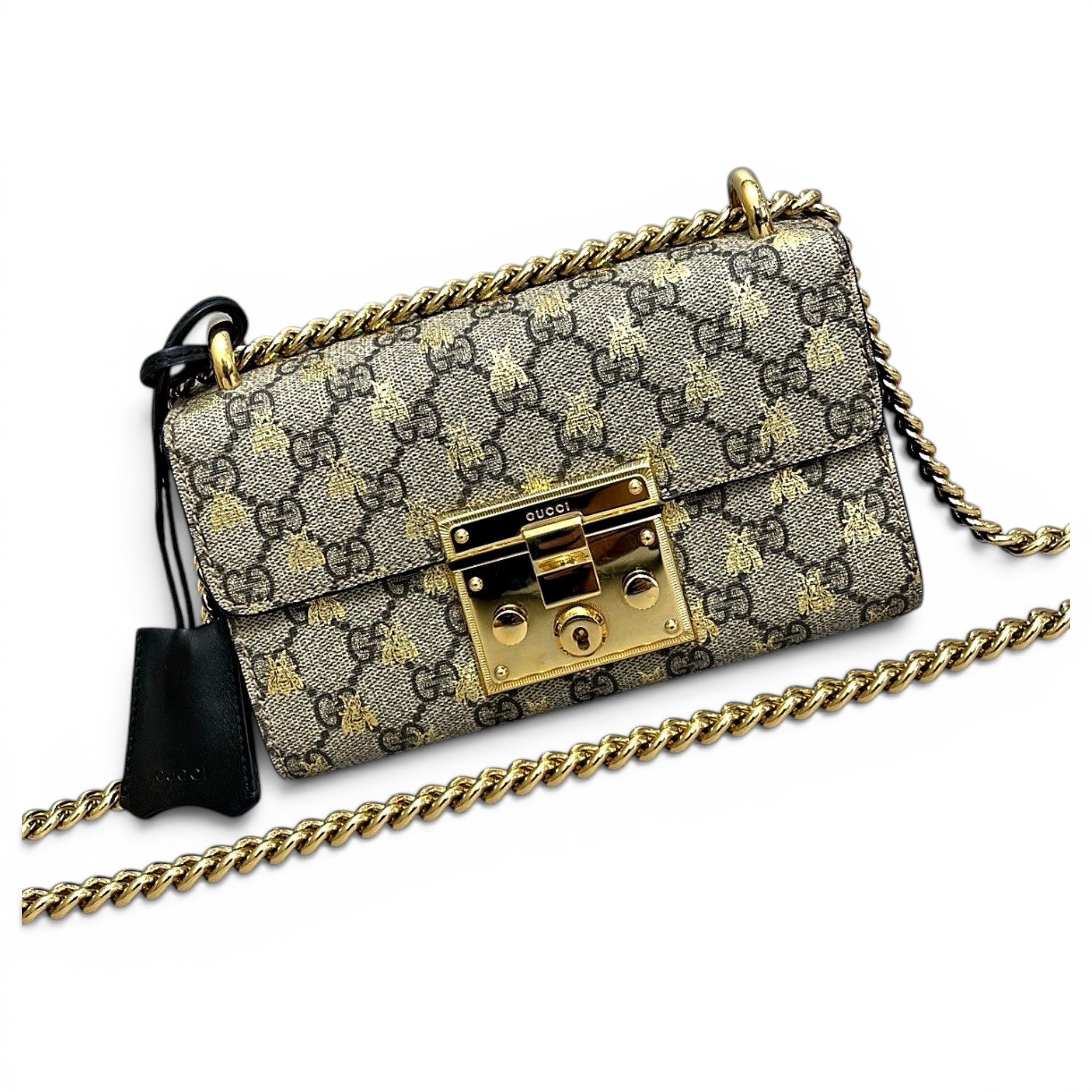 Padlock cloth handbag