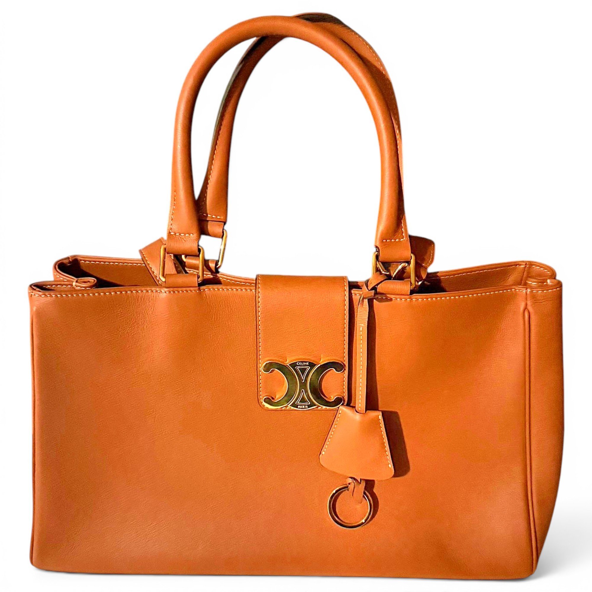 Leather handbag