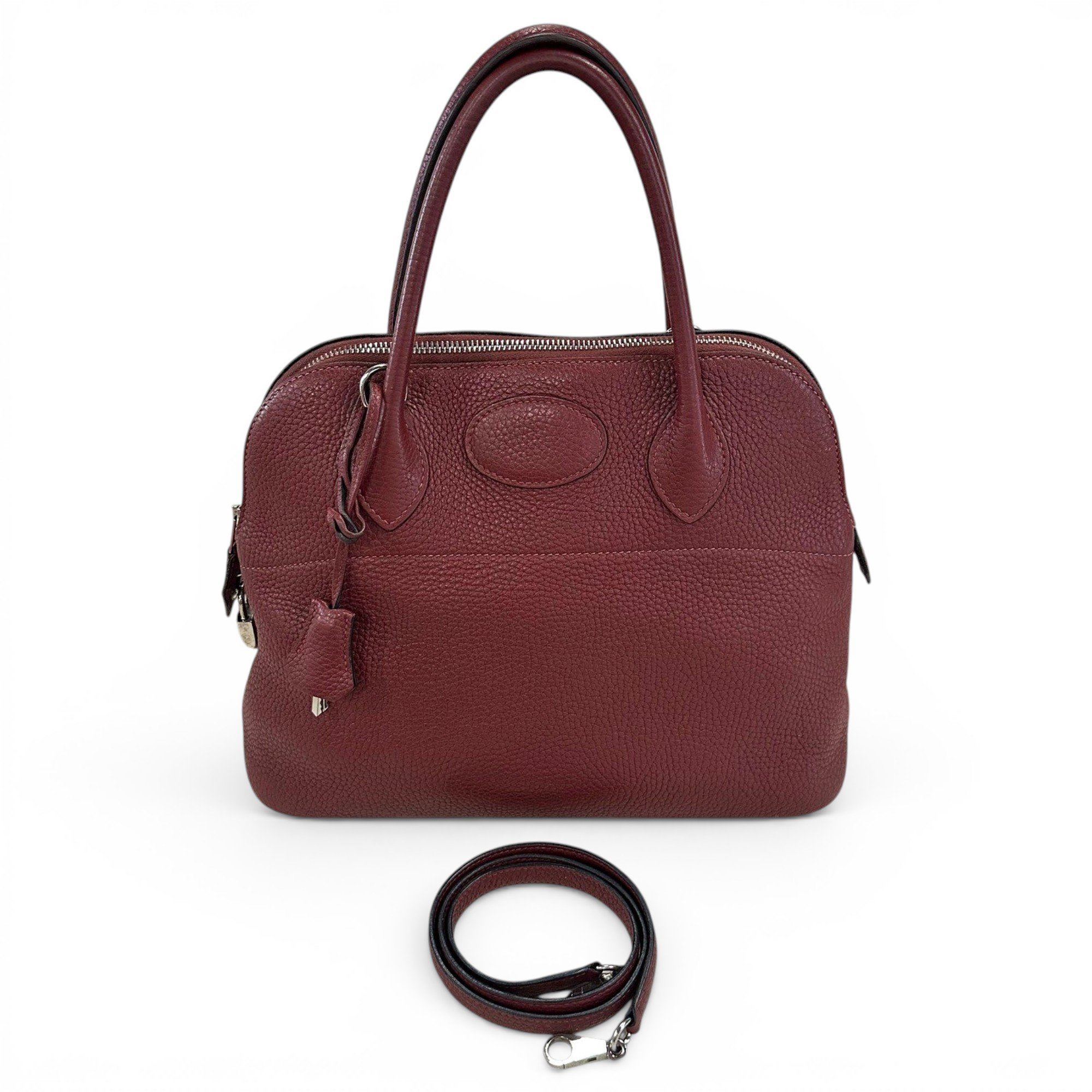 Bolide leather handbag
