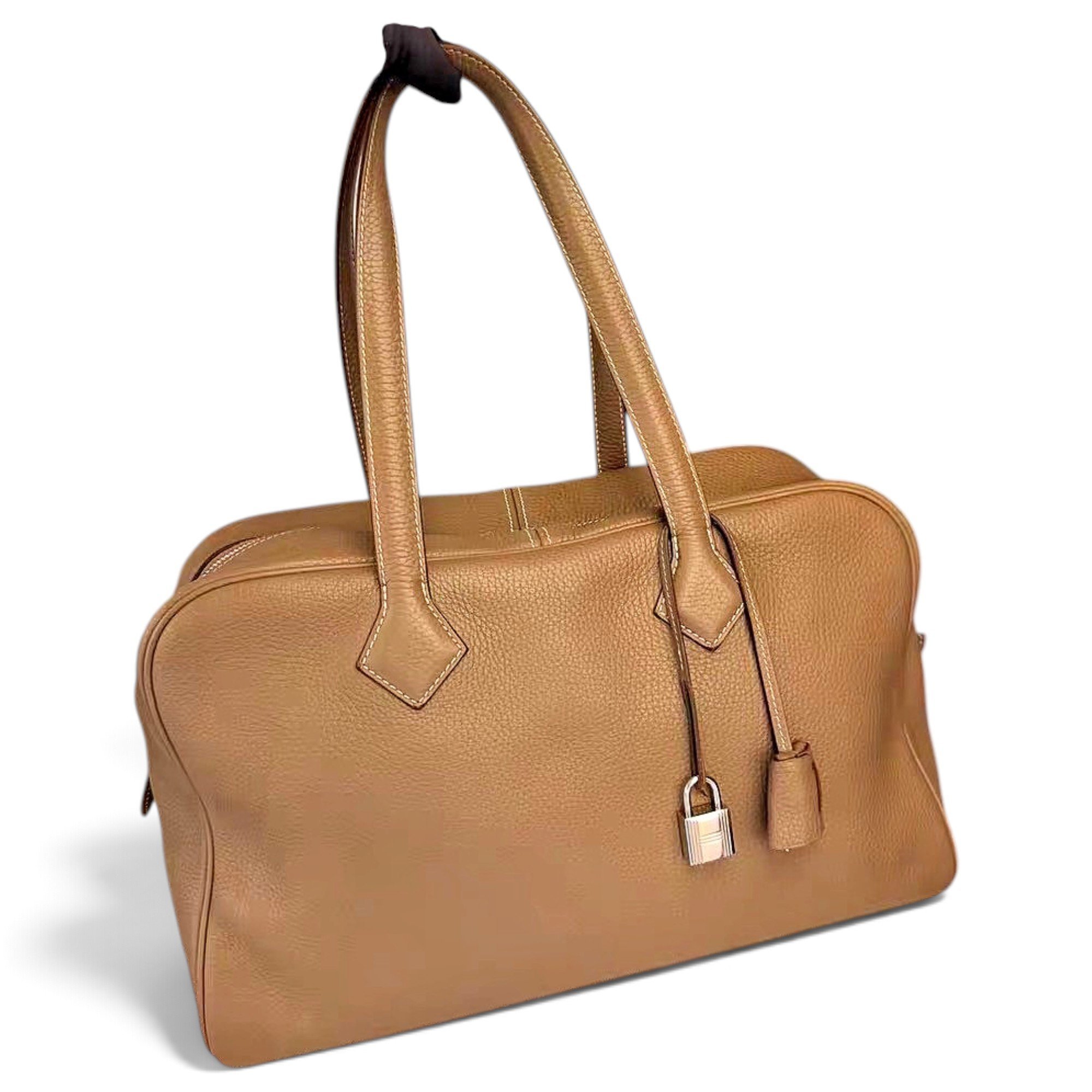 Victoria leather handbag