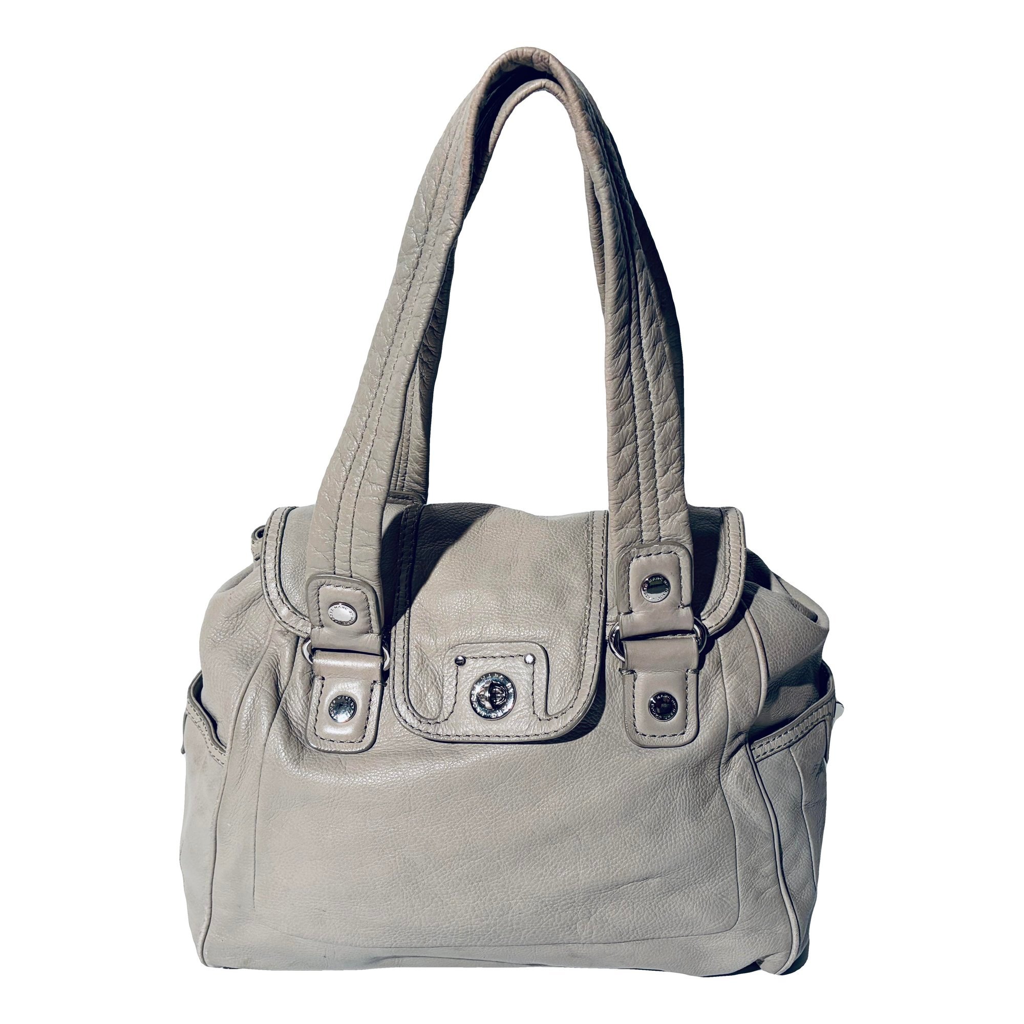 Leather satchel