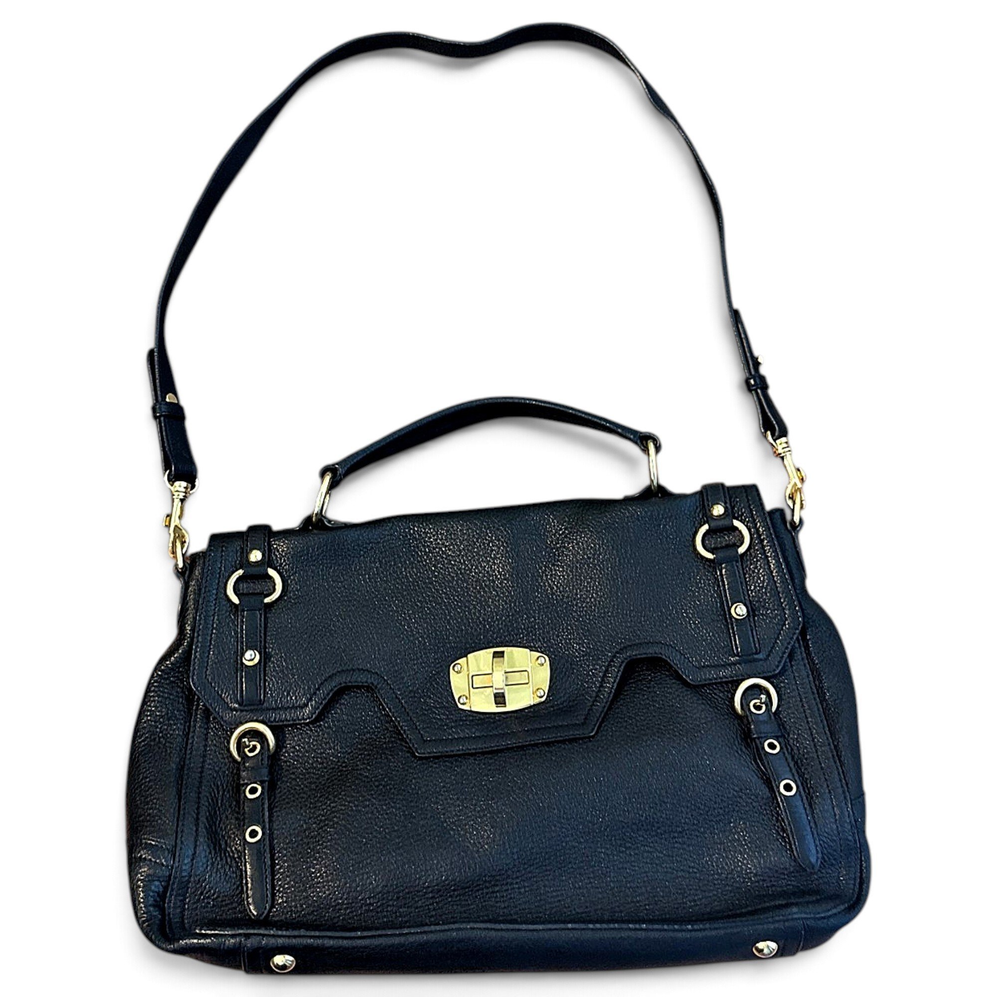 Leather crossbody bag