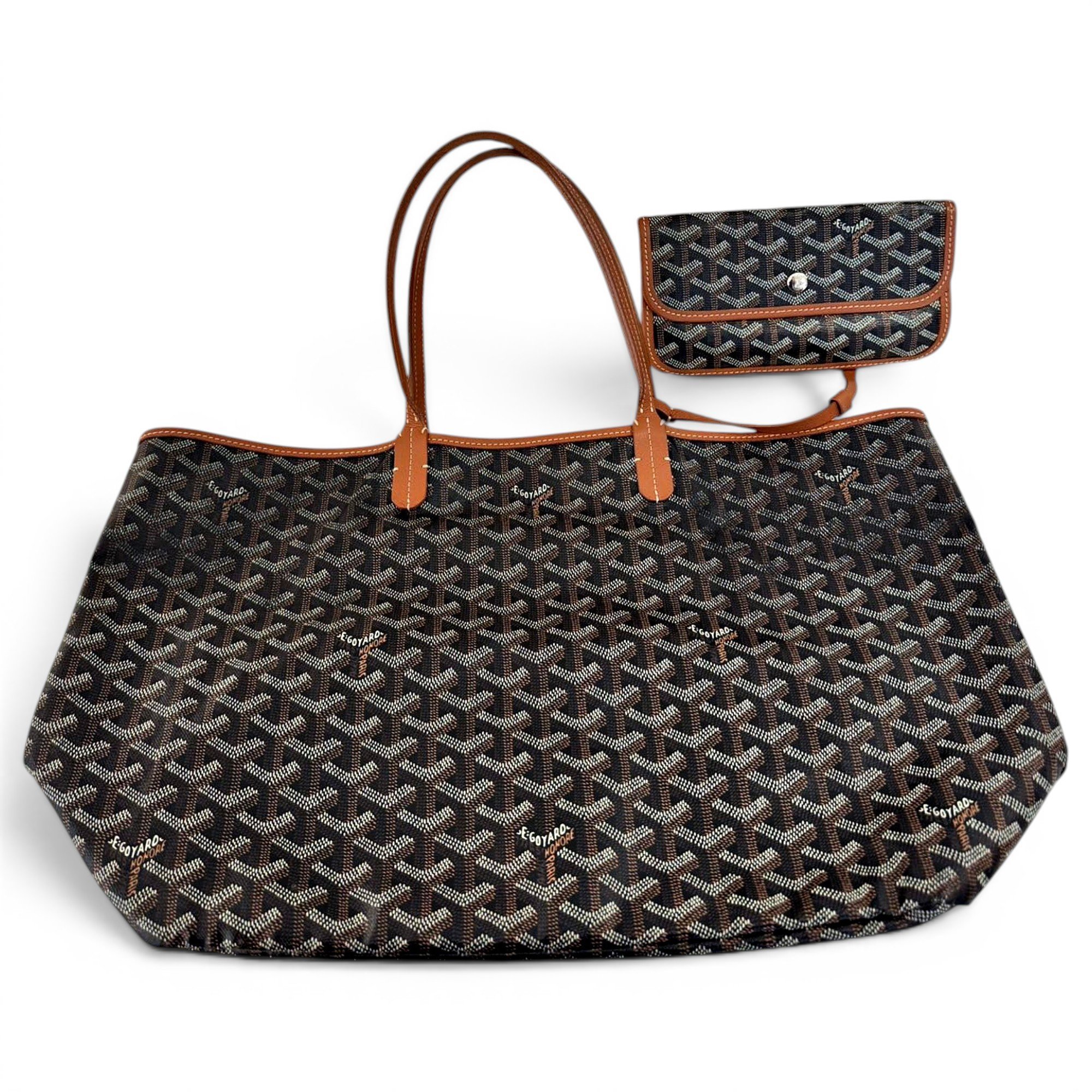 Goyard Saint-Louis vegan leather tote