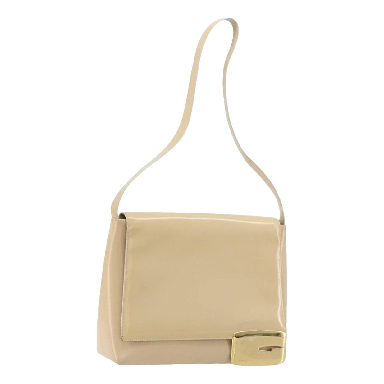 Patent leather handbag