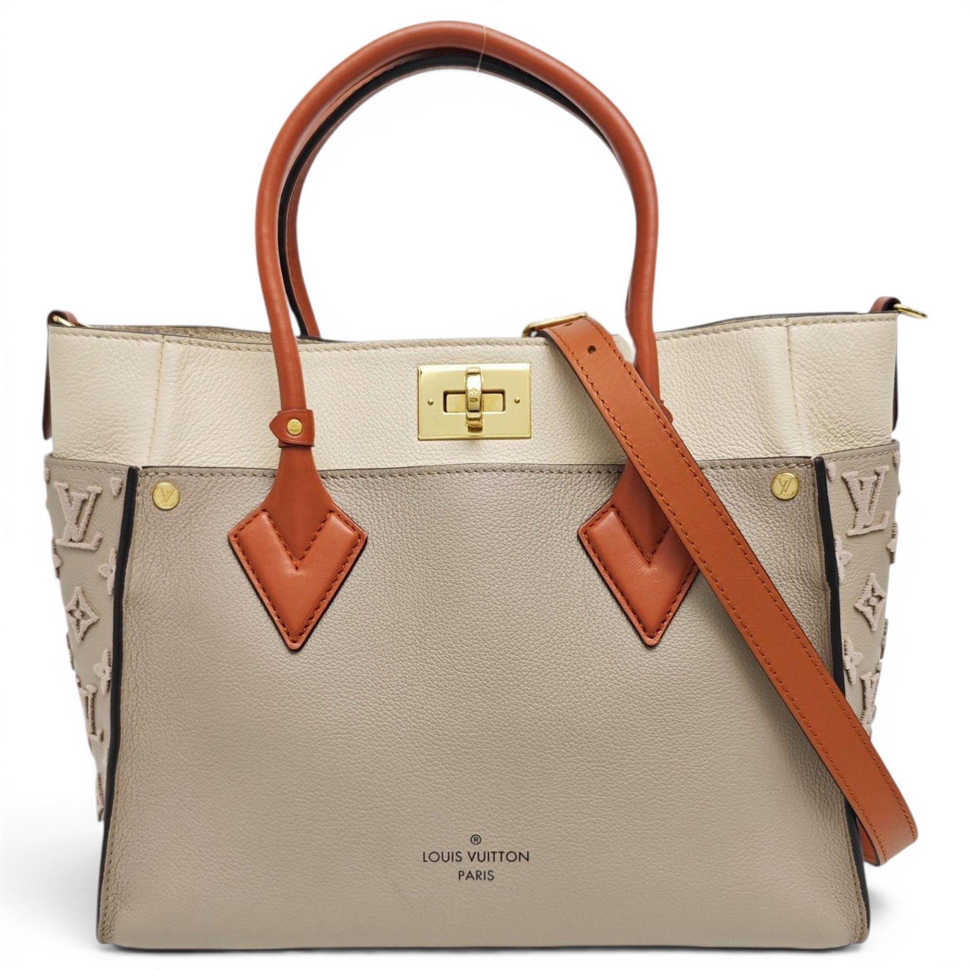 On My Side leather handbag