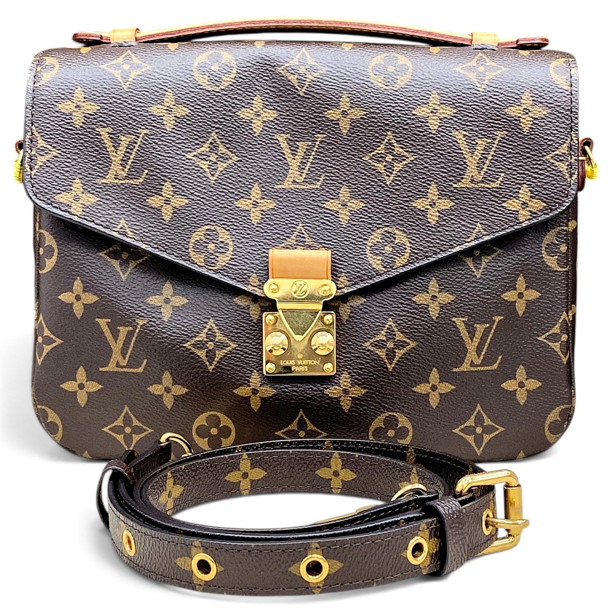 Metis leather handbag