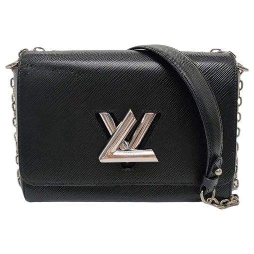 Twist leather handbag