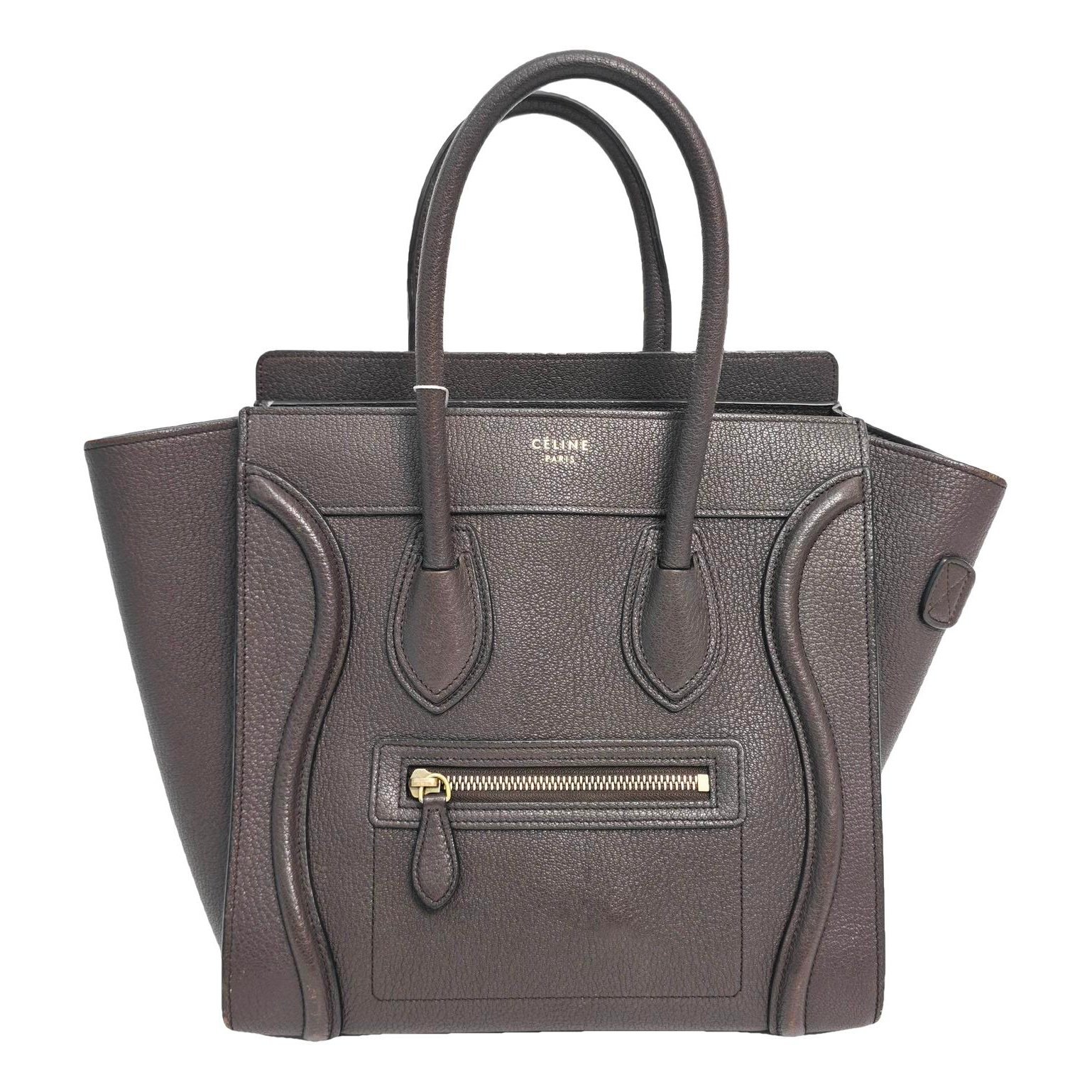 Luggage leather handbag