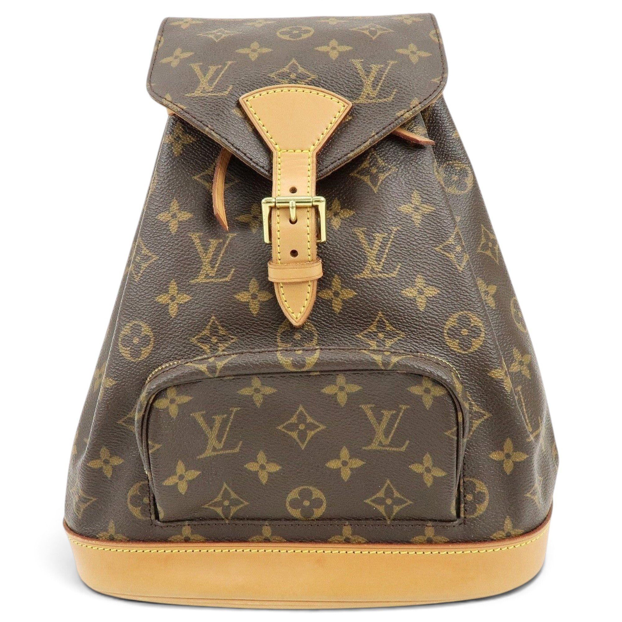 Montsouris leather backpack