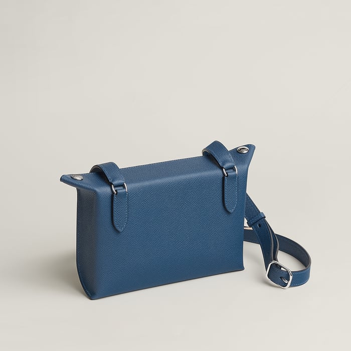 Bleu Tie Hermès Videpoches Bag