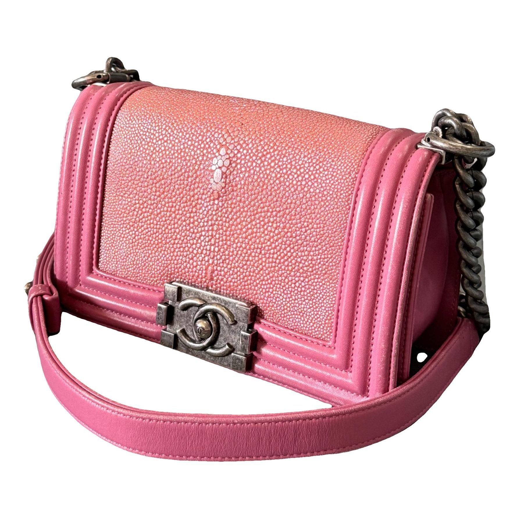 Boy leather crossbody bag