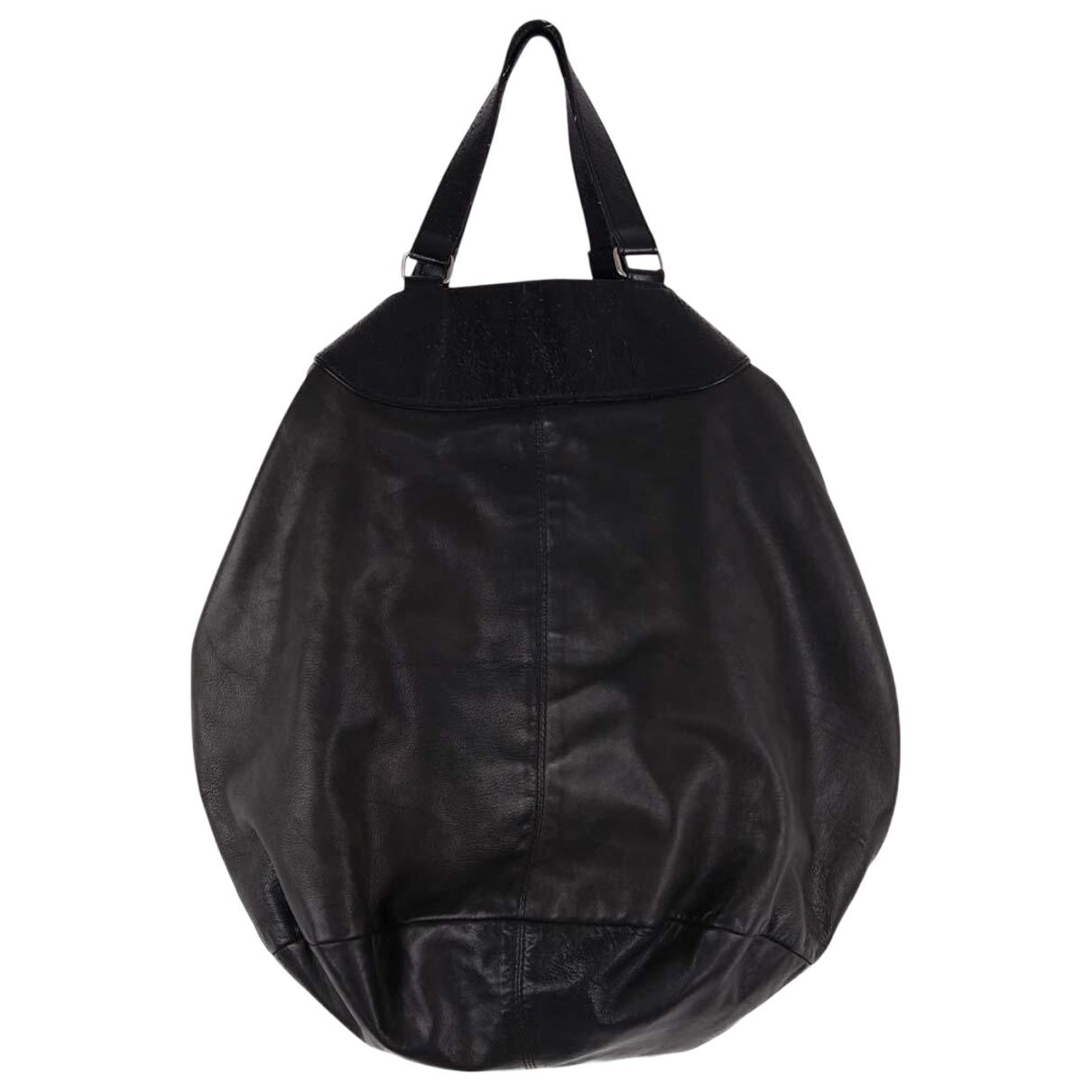 Leather tote