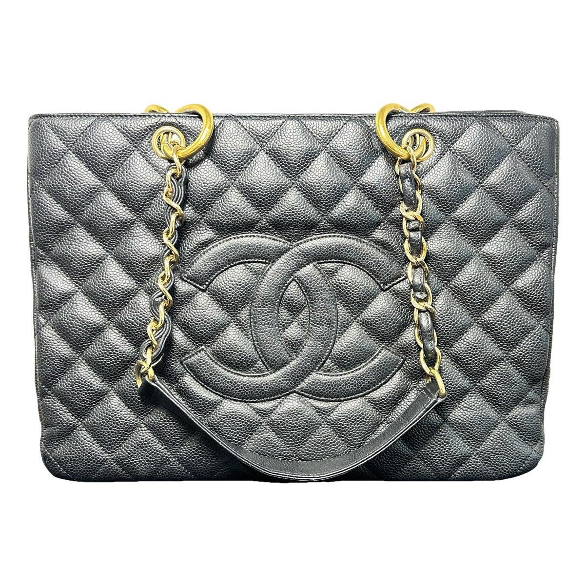 Grand shopping leather tote