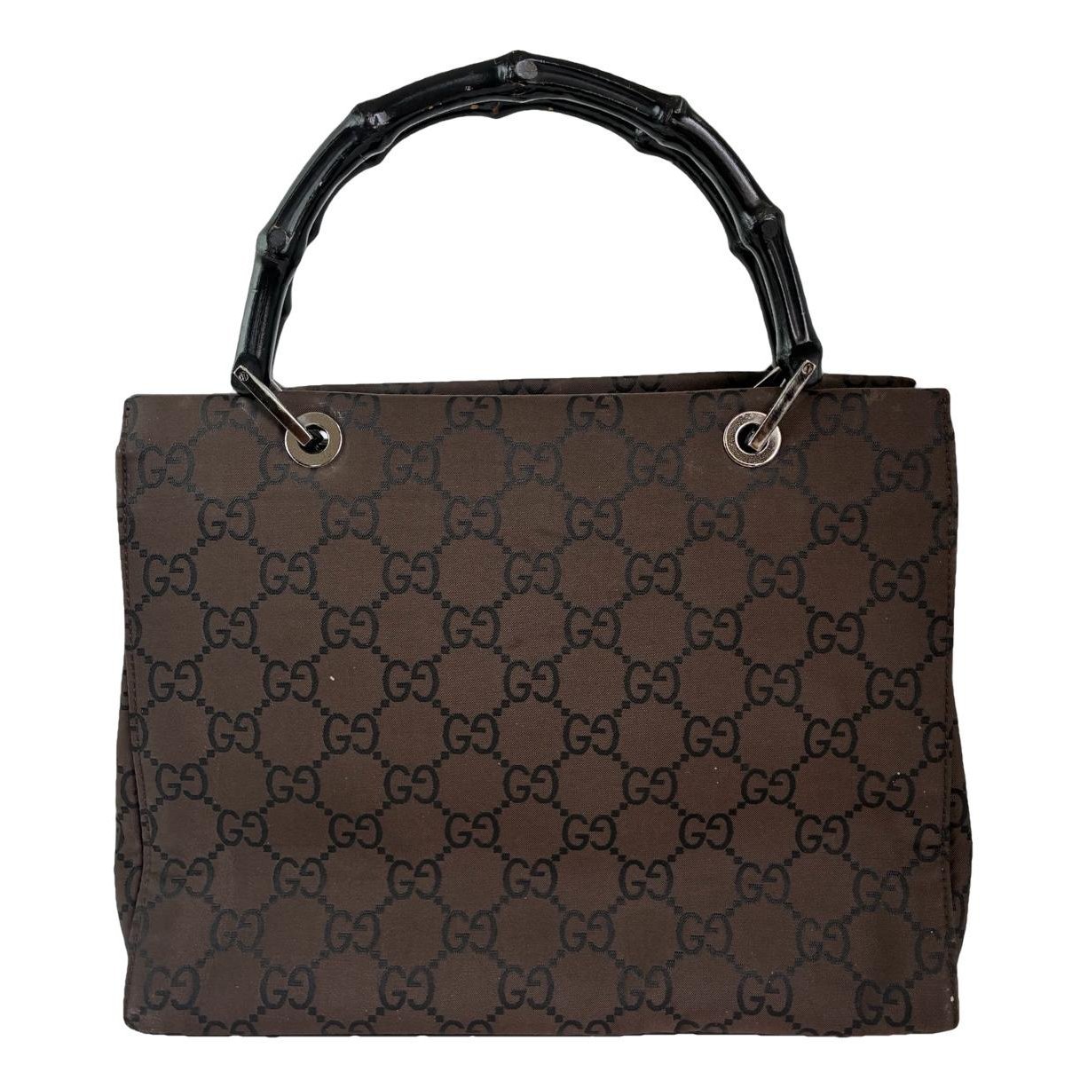 Bamboo Top Handle cloth handbag