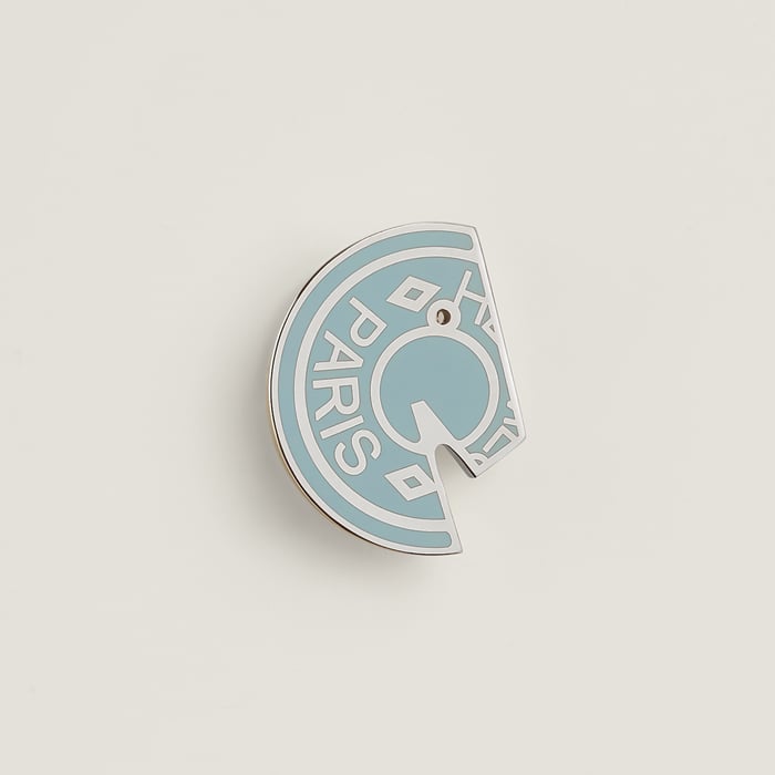 Bleu Lin Carrousel Badge