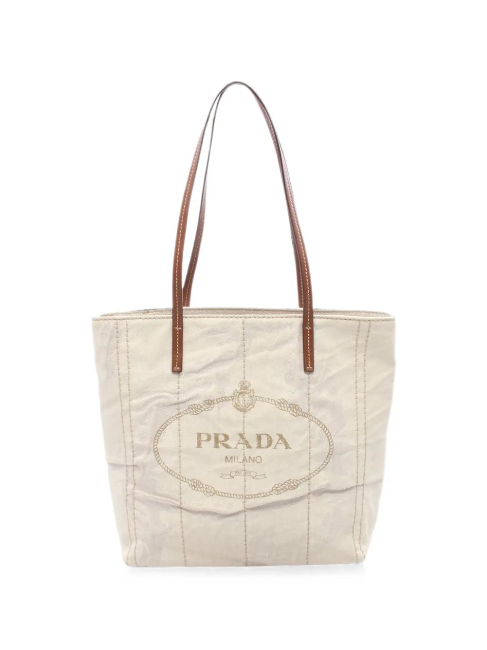 2000s logo-print tote bag