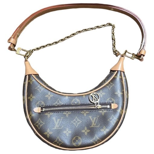 Loop leather crossbody bag