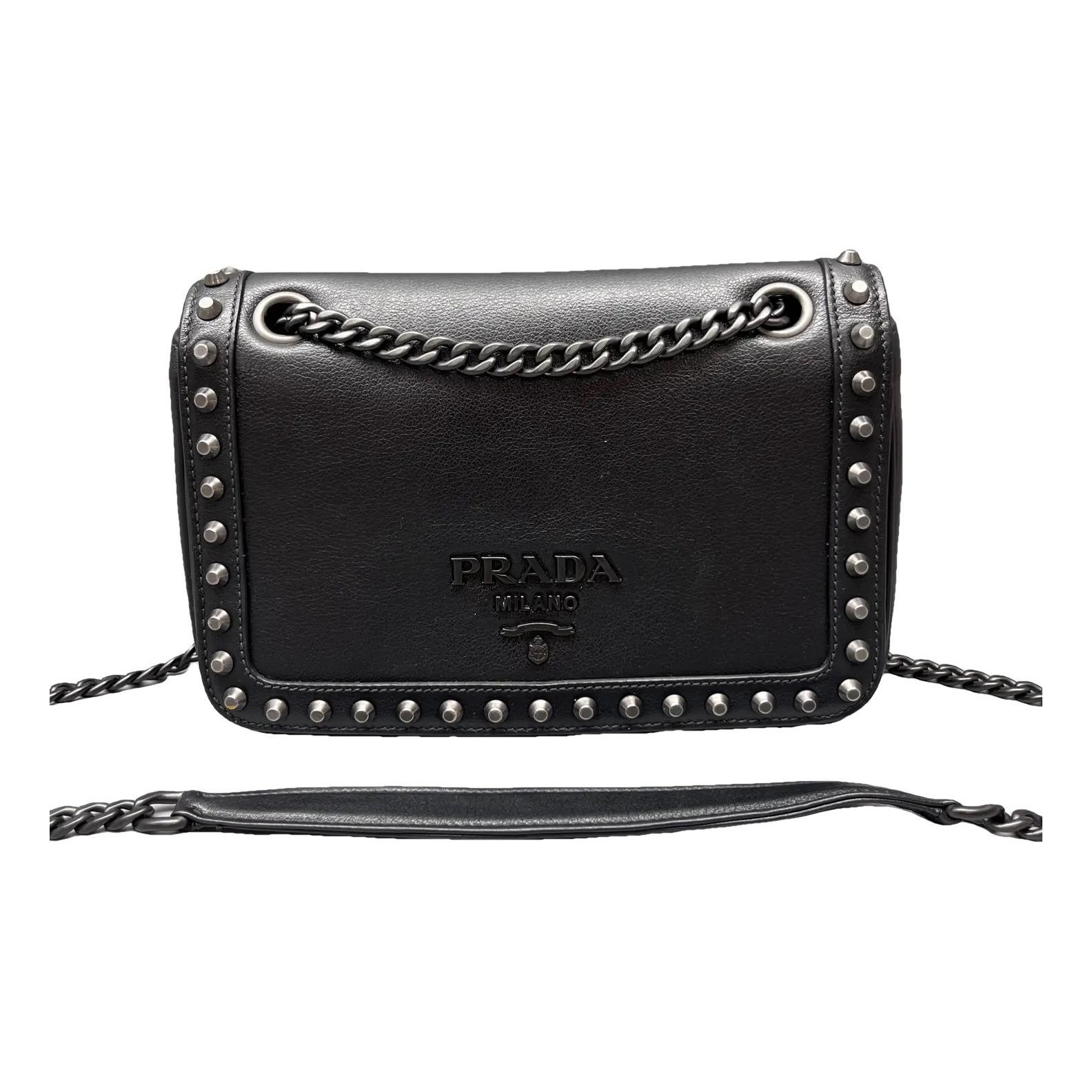 Leather crossbody bag
