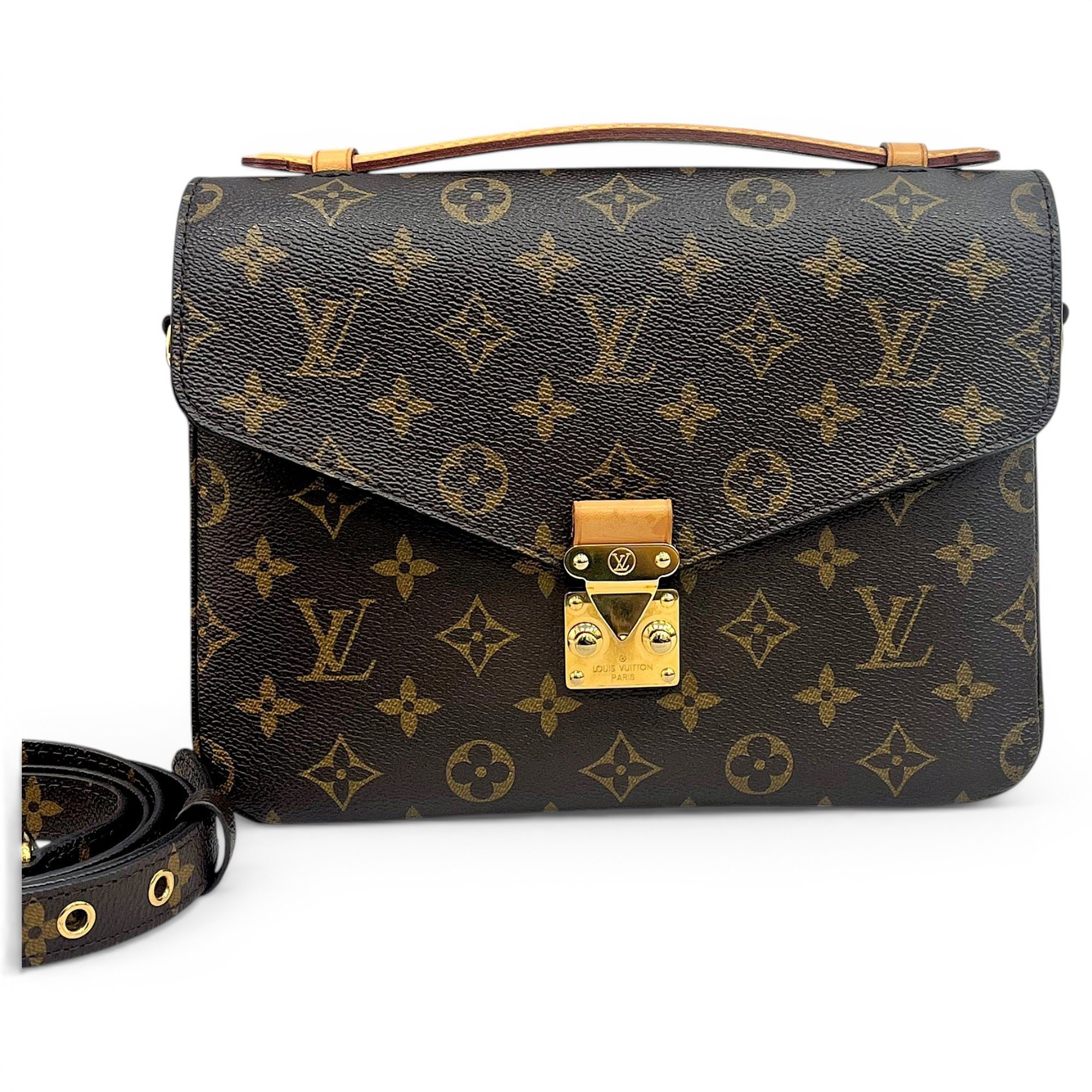 Metis leather handbag