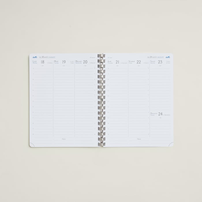 Neutre Semainier Annual Agenda Refill 2025