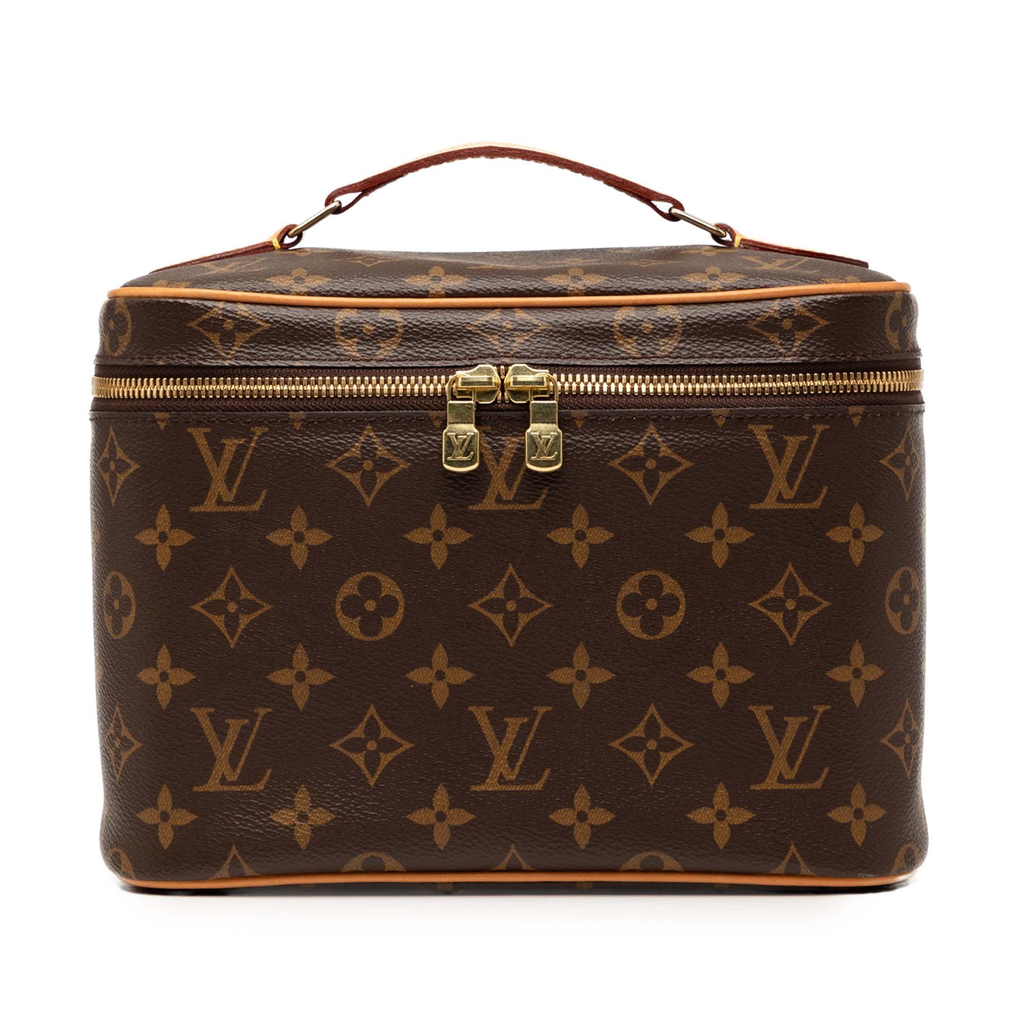 Vanity leather handbag