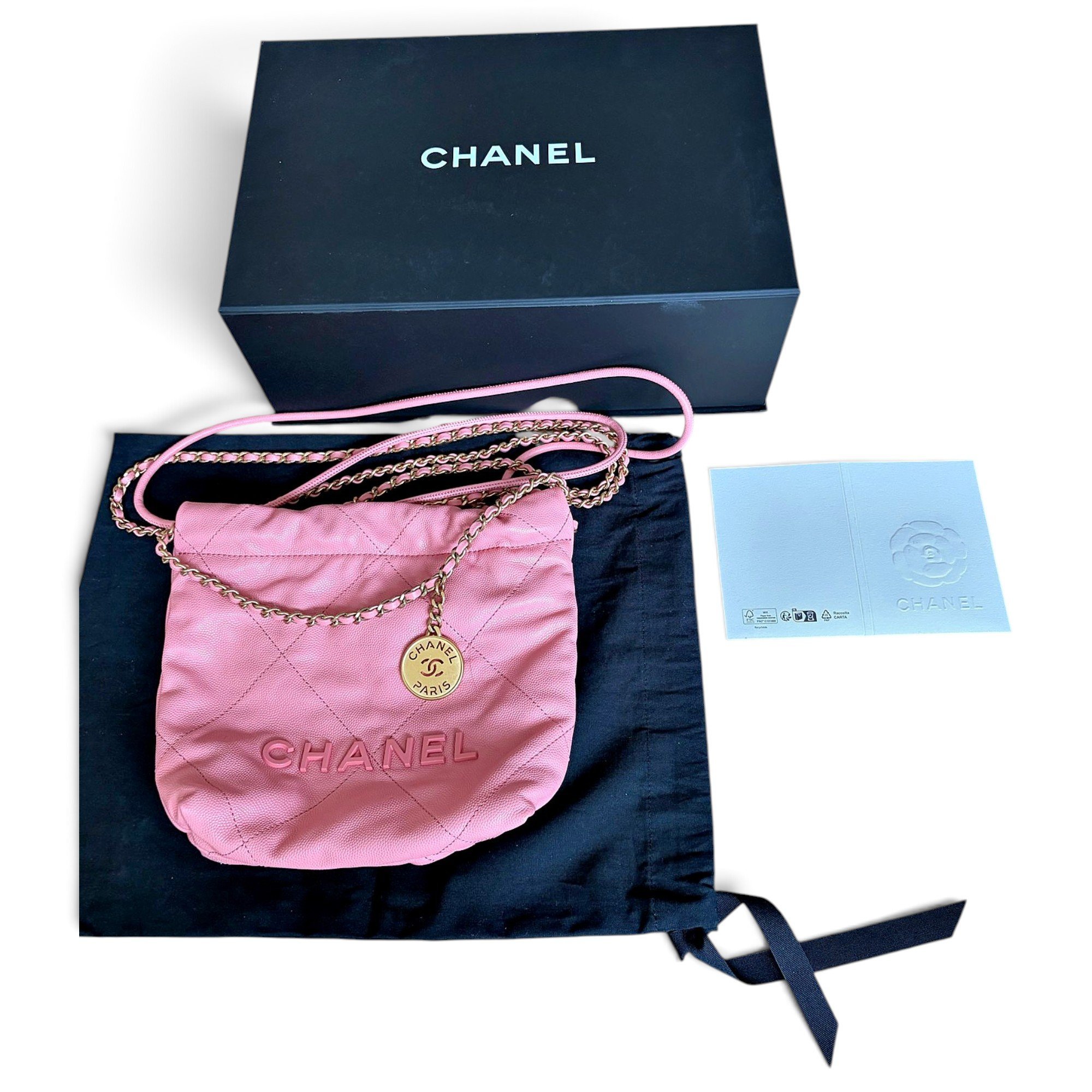 Chanel 22 leather handbag